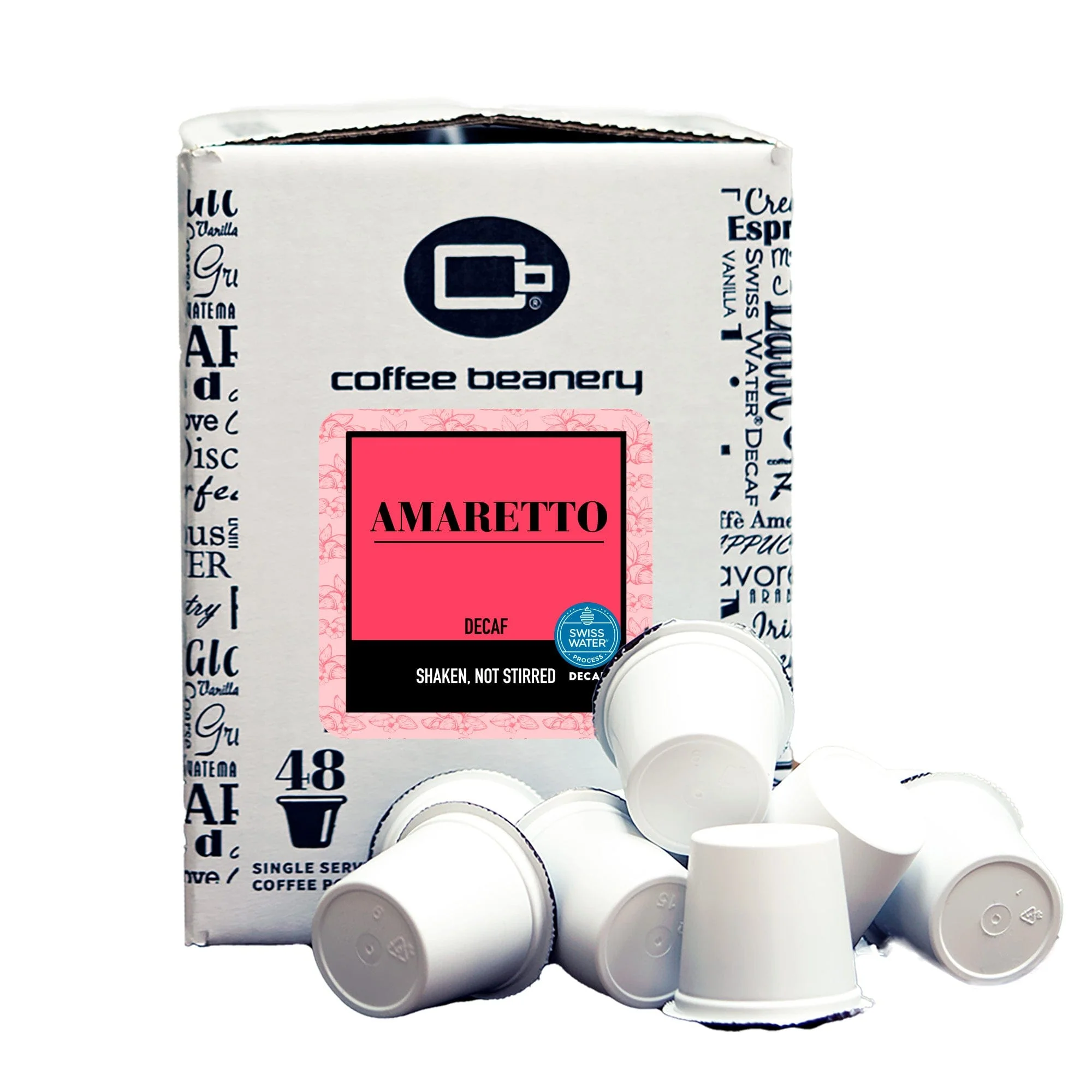 Amaretto Decaf Flavored Coffee Pods - Image 2