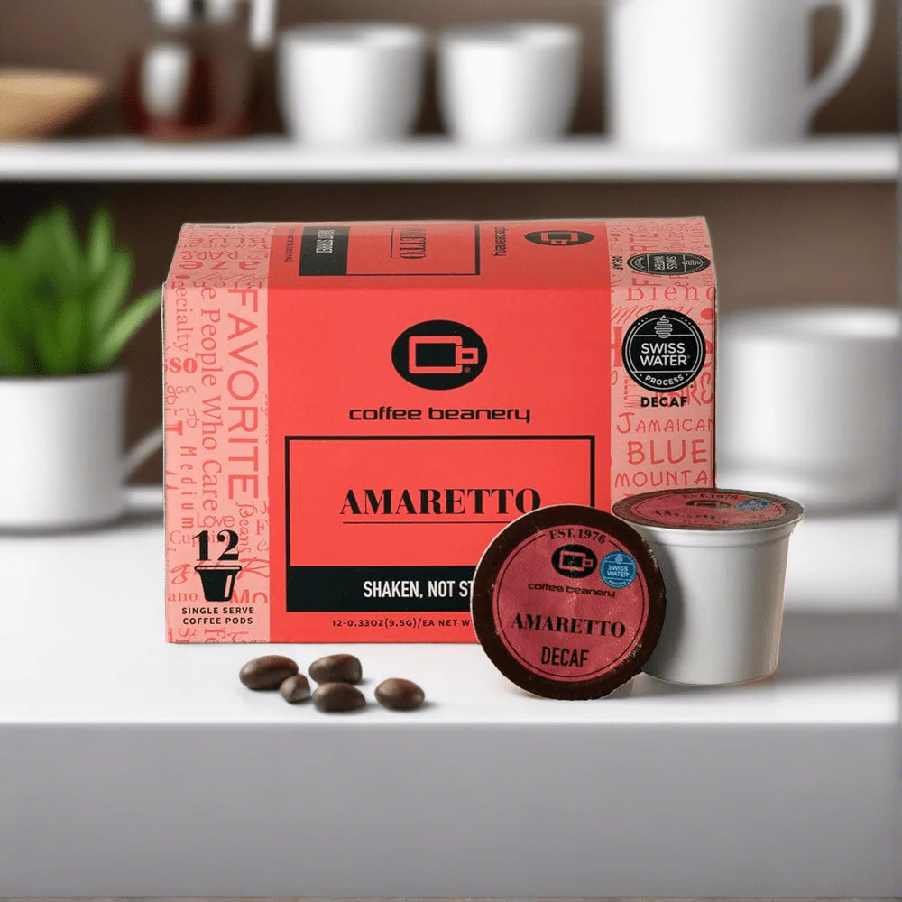 Amaretto Decaf Flavored Coffee Pods - Image 7