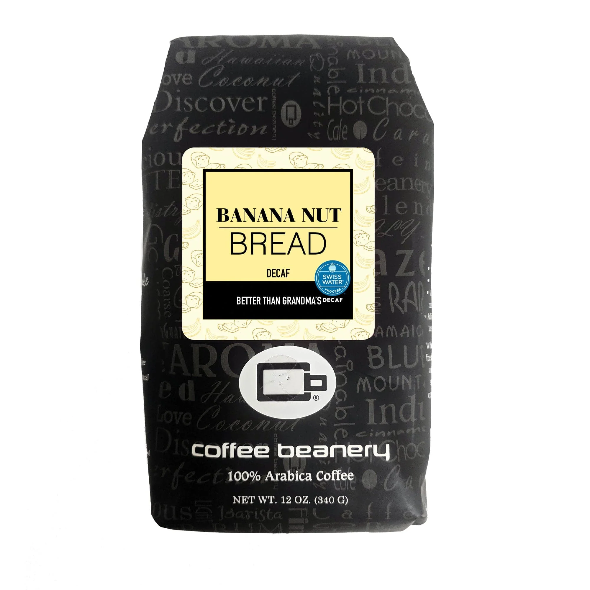 Banana Nut Bread Swiss Water Process Decaf Flavored Coffee