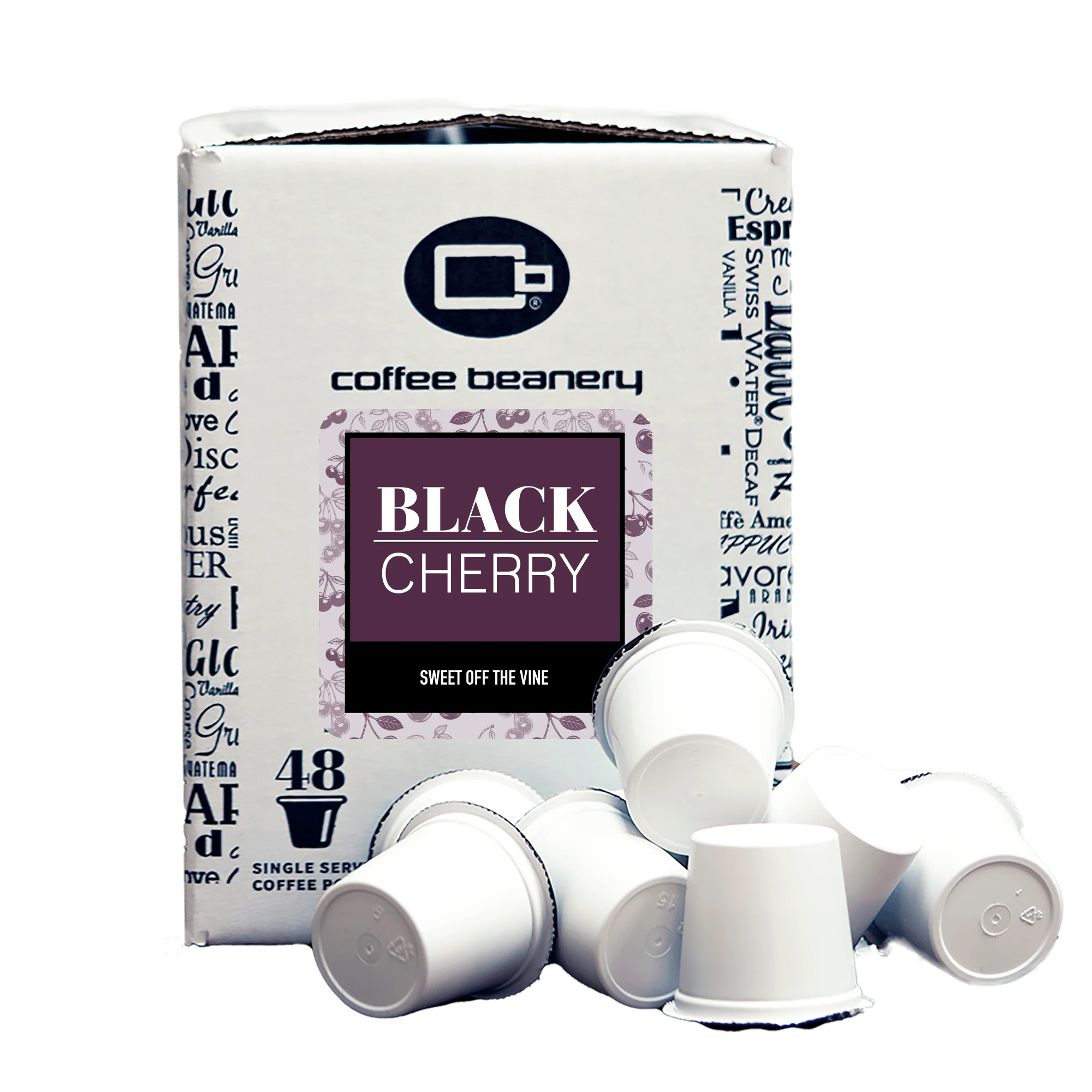 Black Cherry Flavored Coffee Pods - Image 2