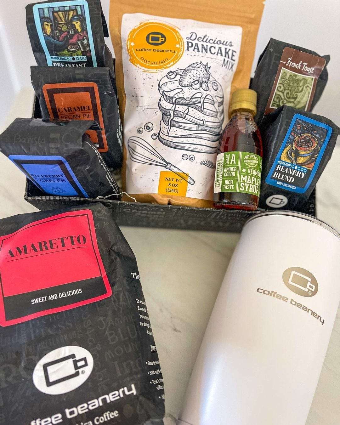 Breakfast In Bed Coffee Gift Basket - Image 4