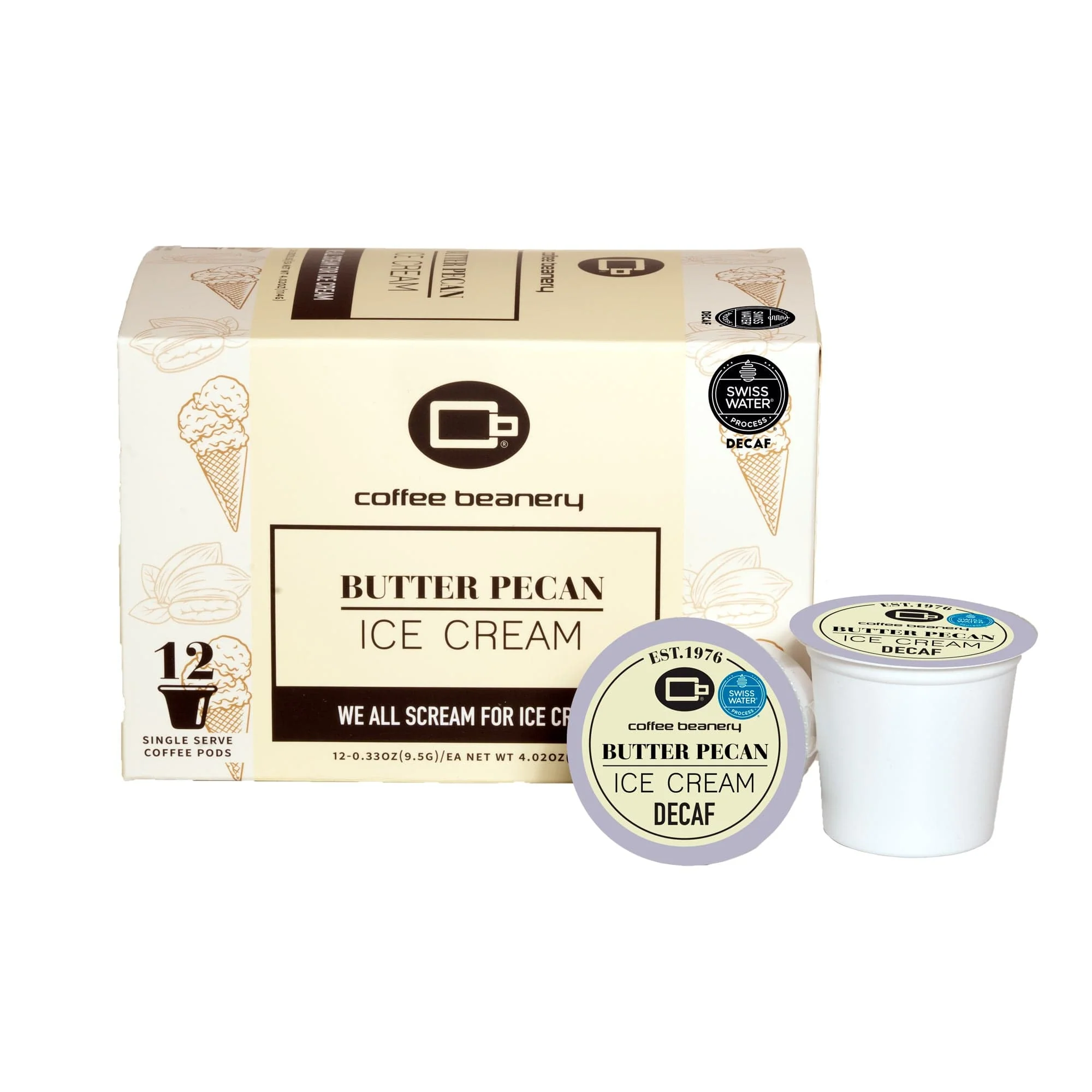 Butter Pecan Flavored Swiss Water Process Decaf Coffee - Image 2