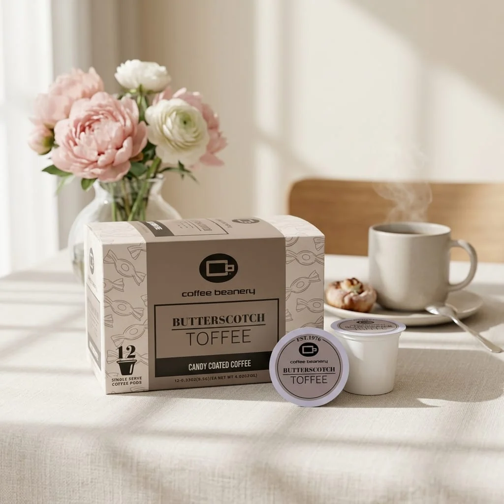 Butterscotch Toffee Flavored Coffee Pods - Image 5