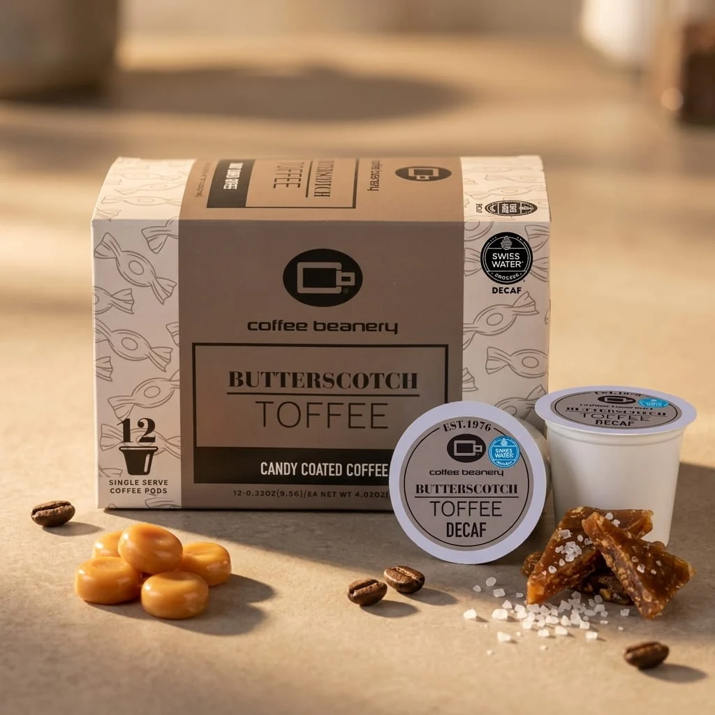 Butterscotch Toffee Flavored Coffee Pods - Image 6