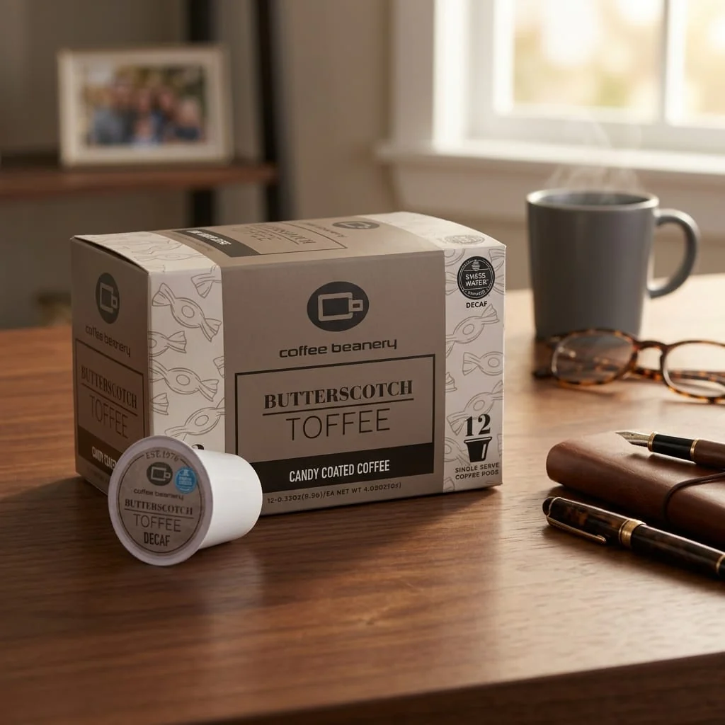 Butterscotch Toffee Flavored Coffee Pods - Image 8