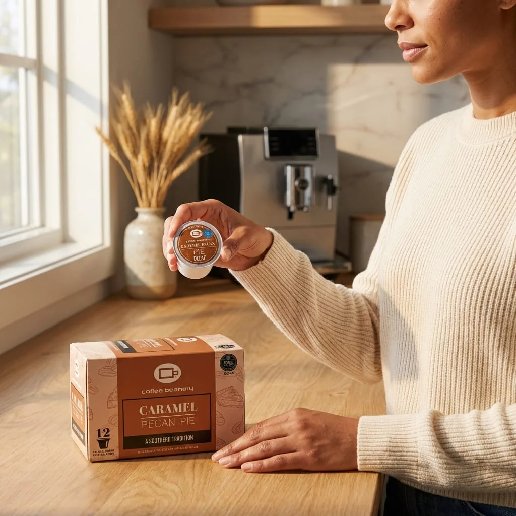 Caramel Pecan Pie Flavored Coffee Pods - Image 8