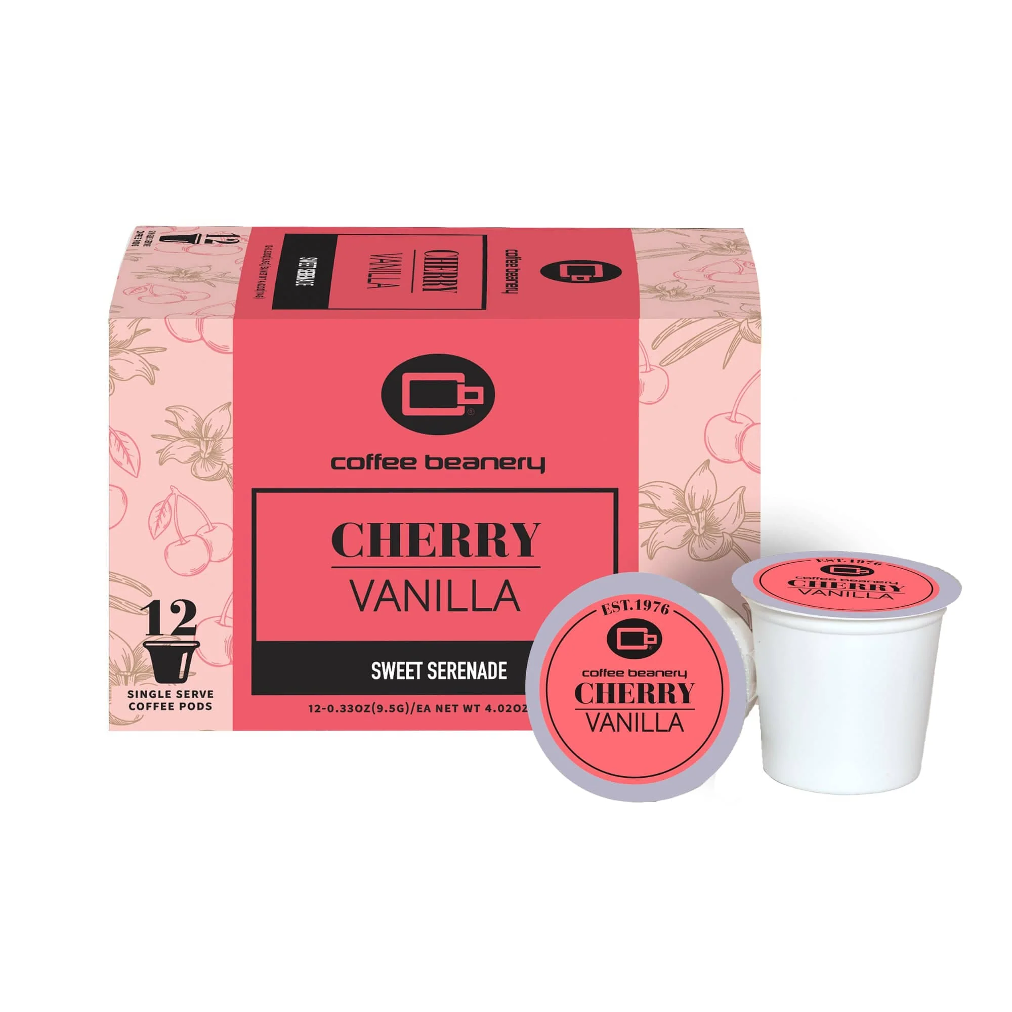 Cherry Vanilla Flavored Coffee Pods