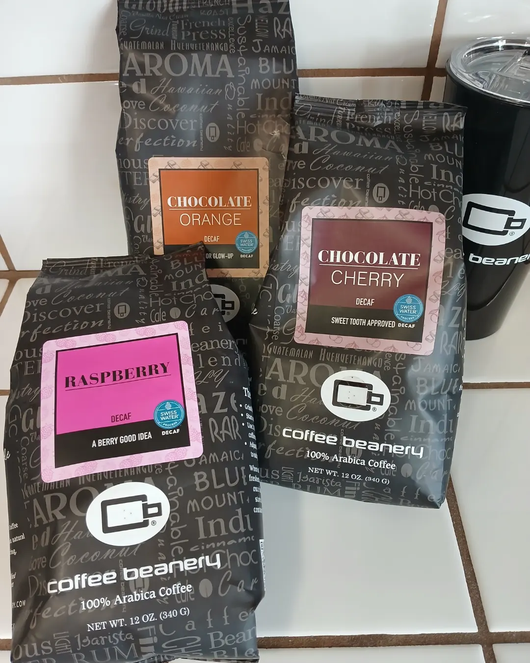 Chocolate Cherry Swiss Water Process Decaf Flavored Coffee - Image 5
