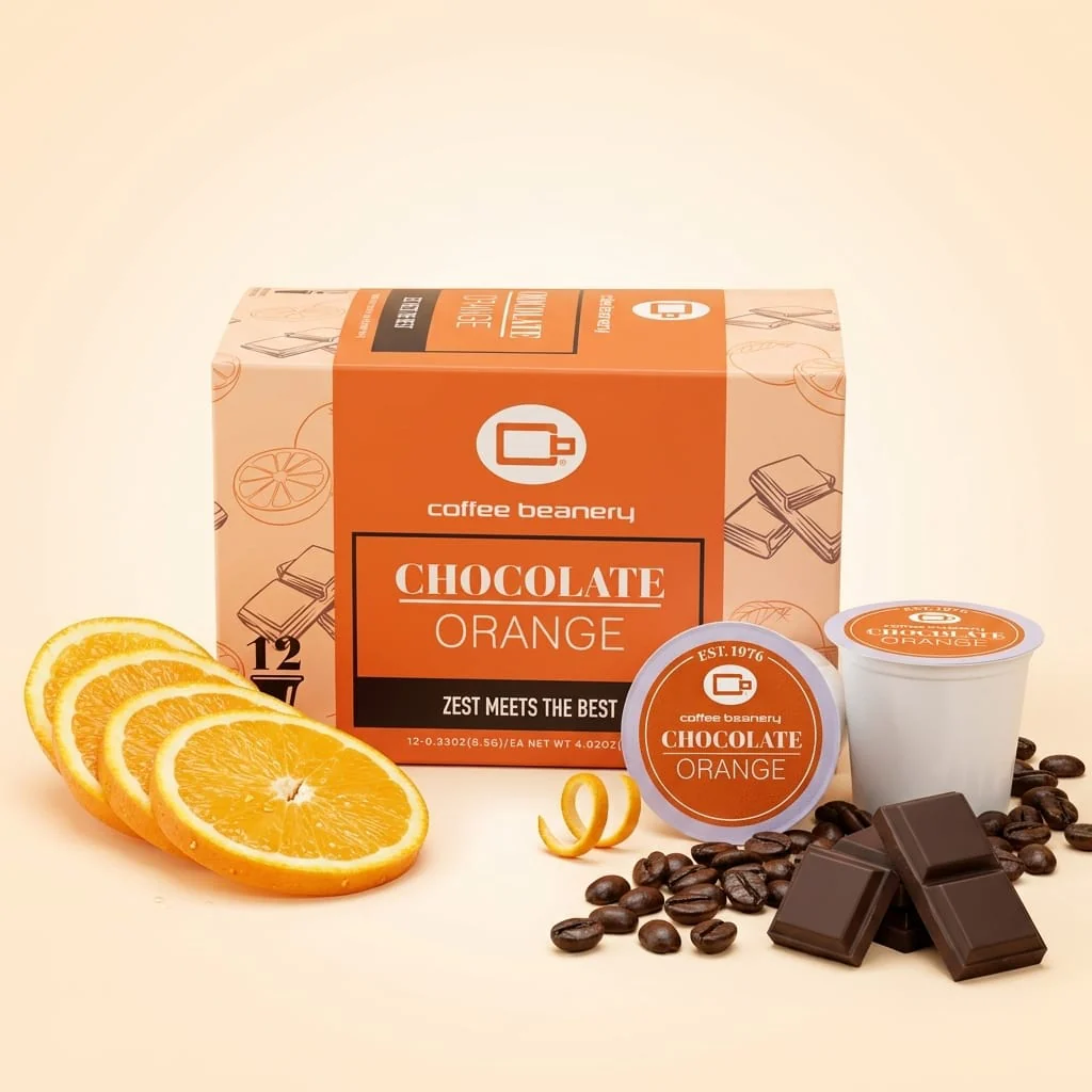 Chocolate Orange Flavored Coffee Pods - Image 6