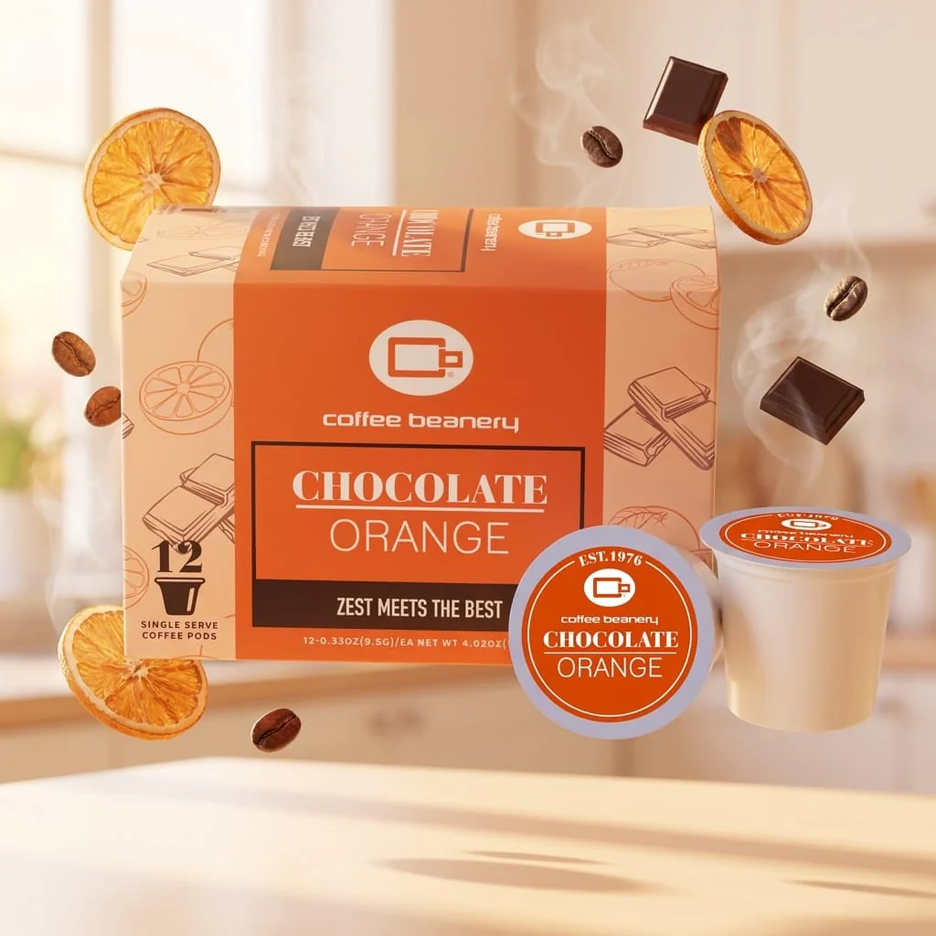 Chocolate Orange Flavored Coffee Pods - Image 8