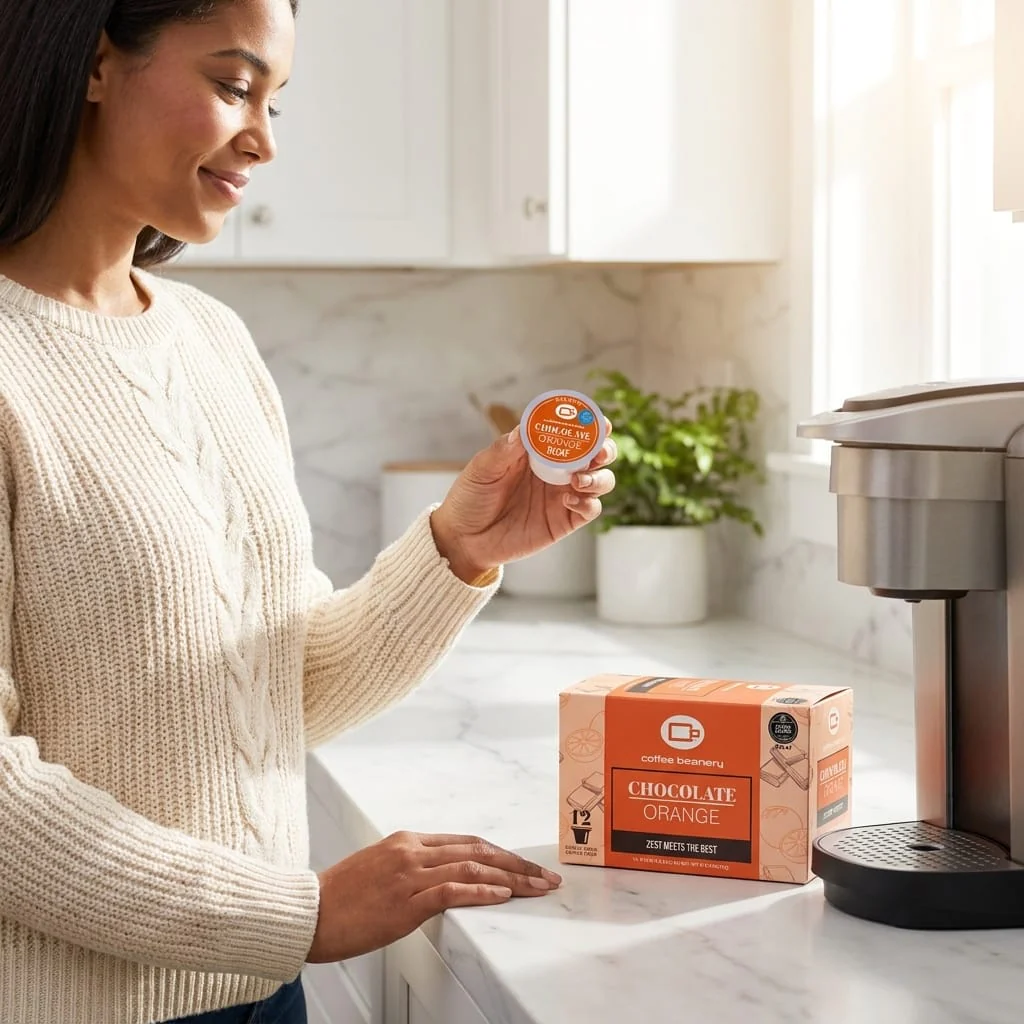 Chocolate Orange Flavored Coffee Pods - Image 9