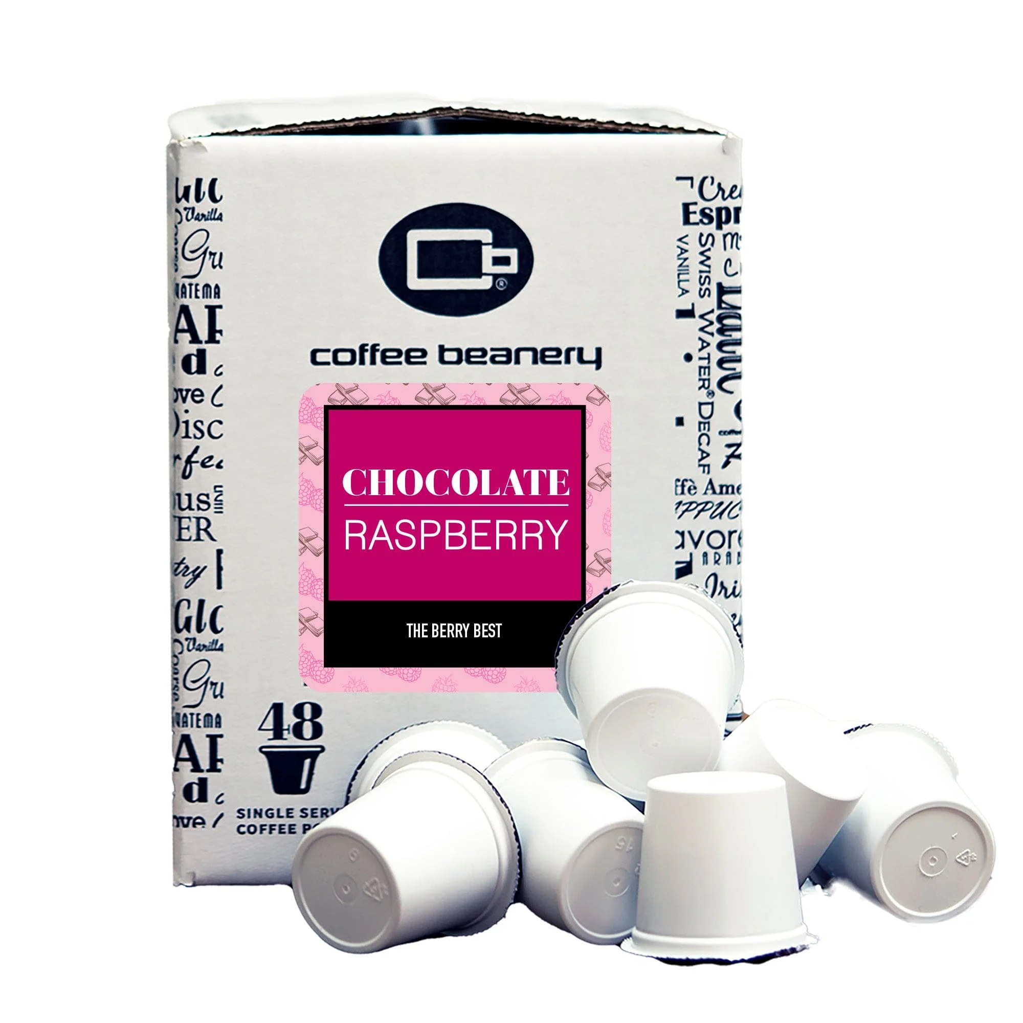 Chocolate Raspberry Coffee Pods | Bulk