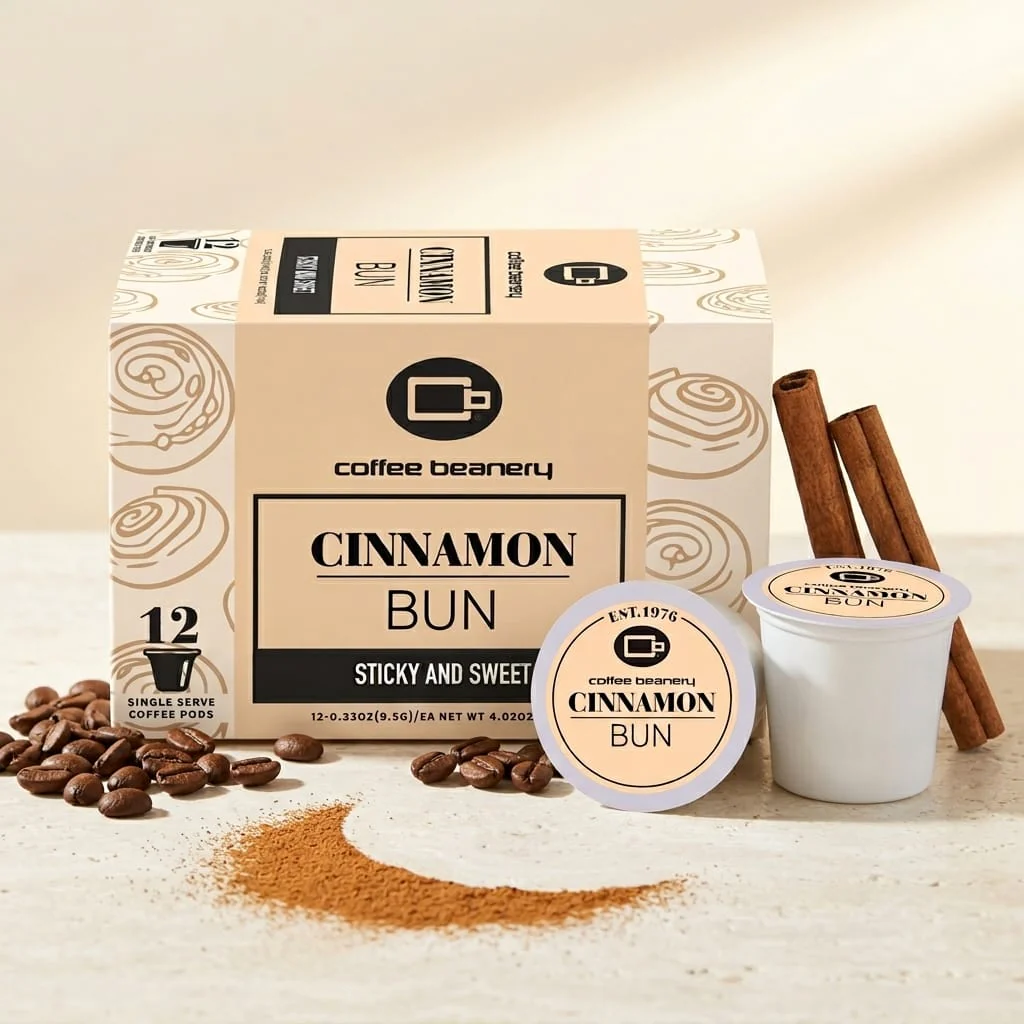 Cinnamon Bun Flavored Coffee Pods - Image 5