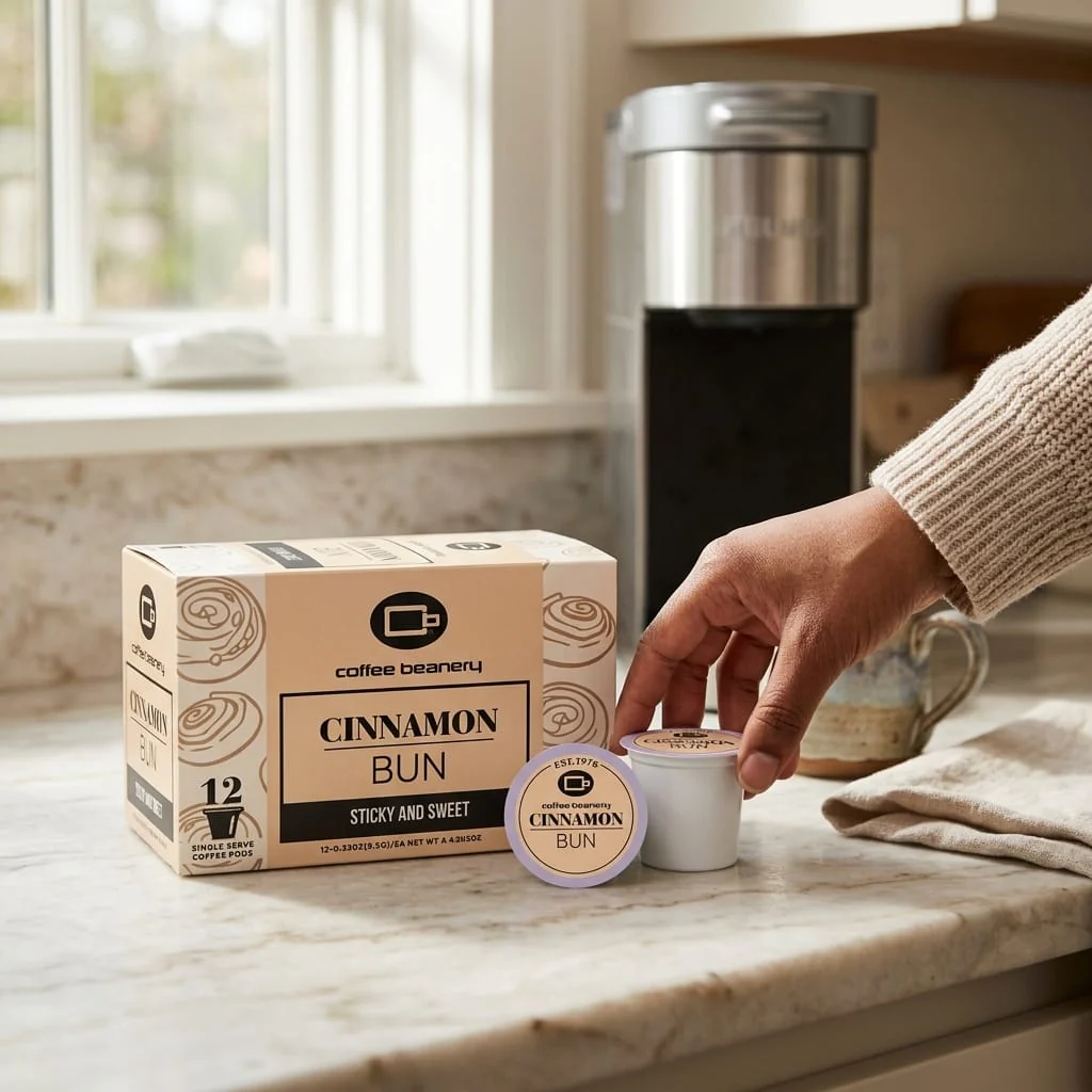 Cinnamon Bun Flavored Coffee Pods - Image 6