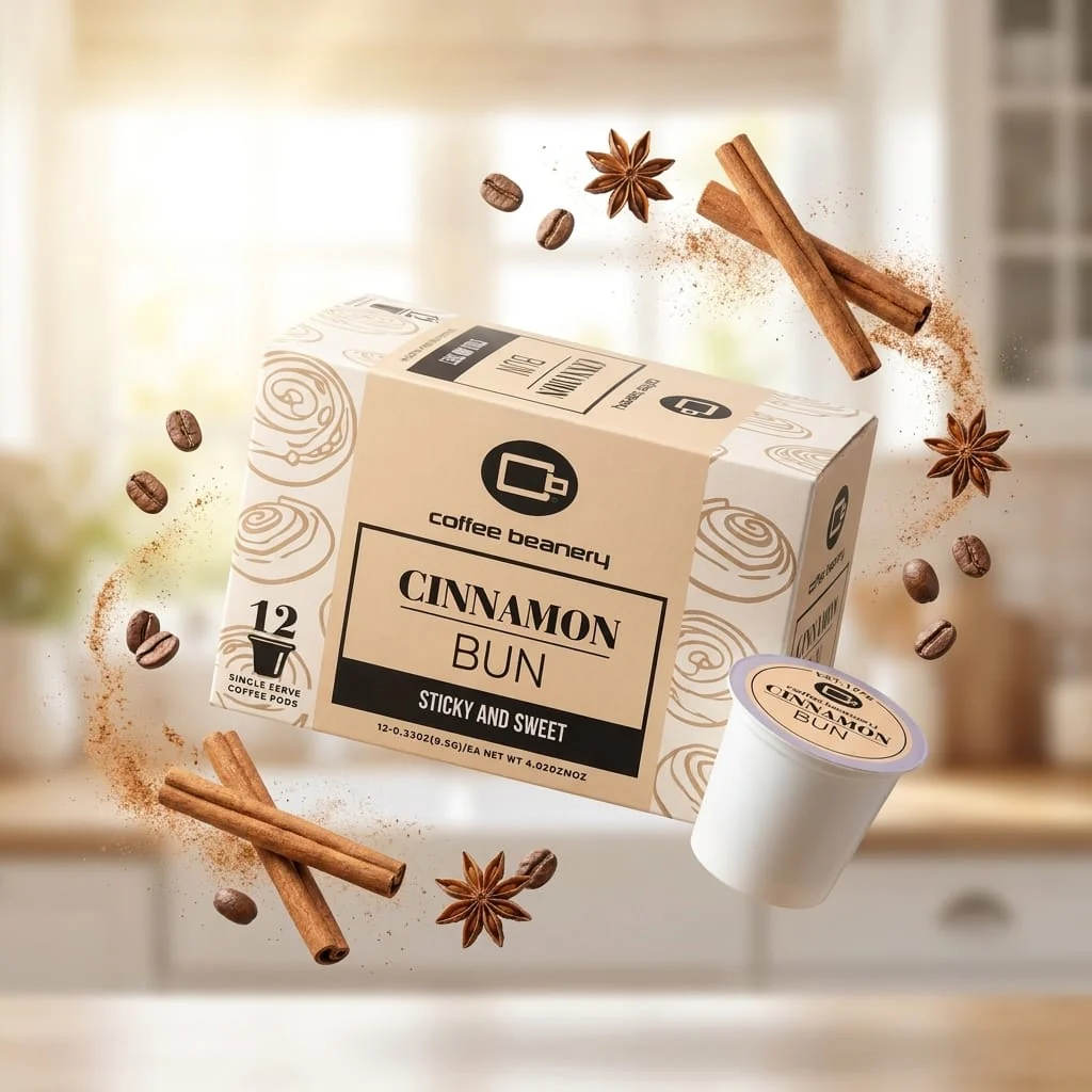Cinnamon Bun Flavored Coffee Pods - Image 7