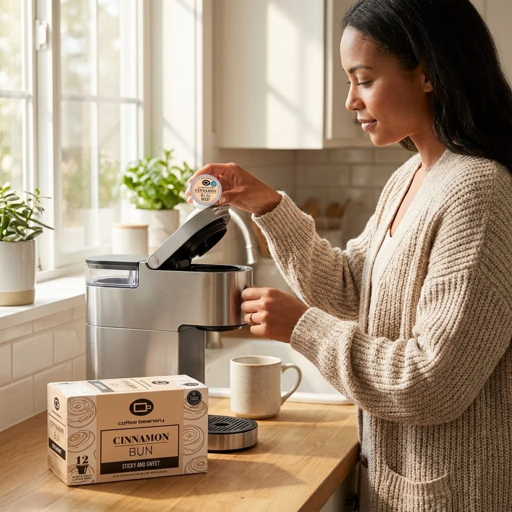 Cinnamon Bun Flavored Coffee Pods - Image 8
