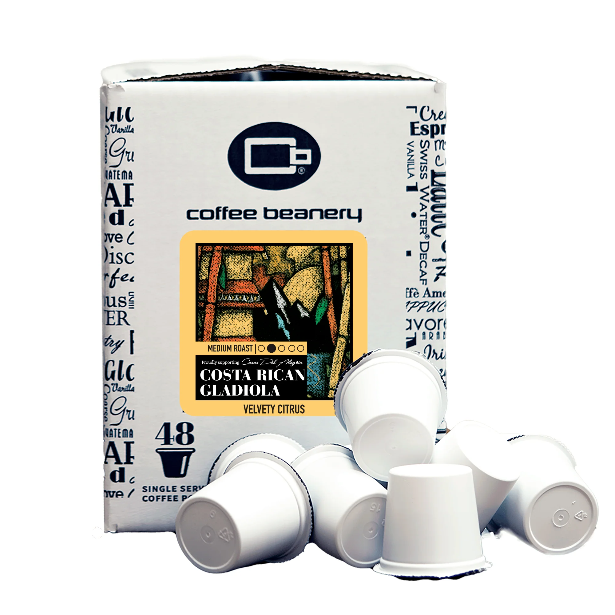 Costa Rican Gladiola Specialty Coffee Pods | Bulk