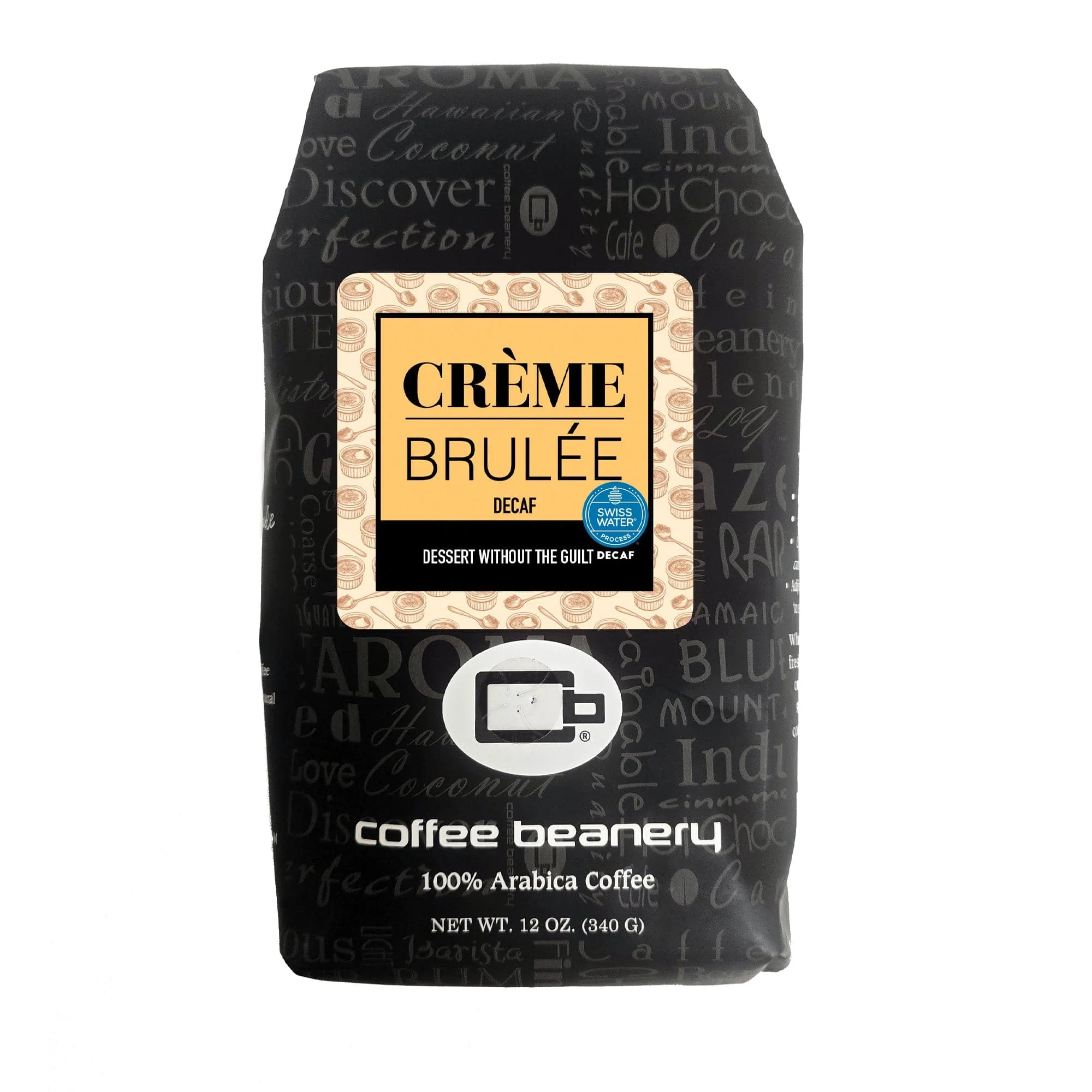 Creme Brulee Flavored Swiss Water Process Decaf Coffee