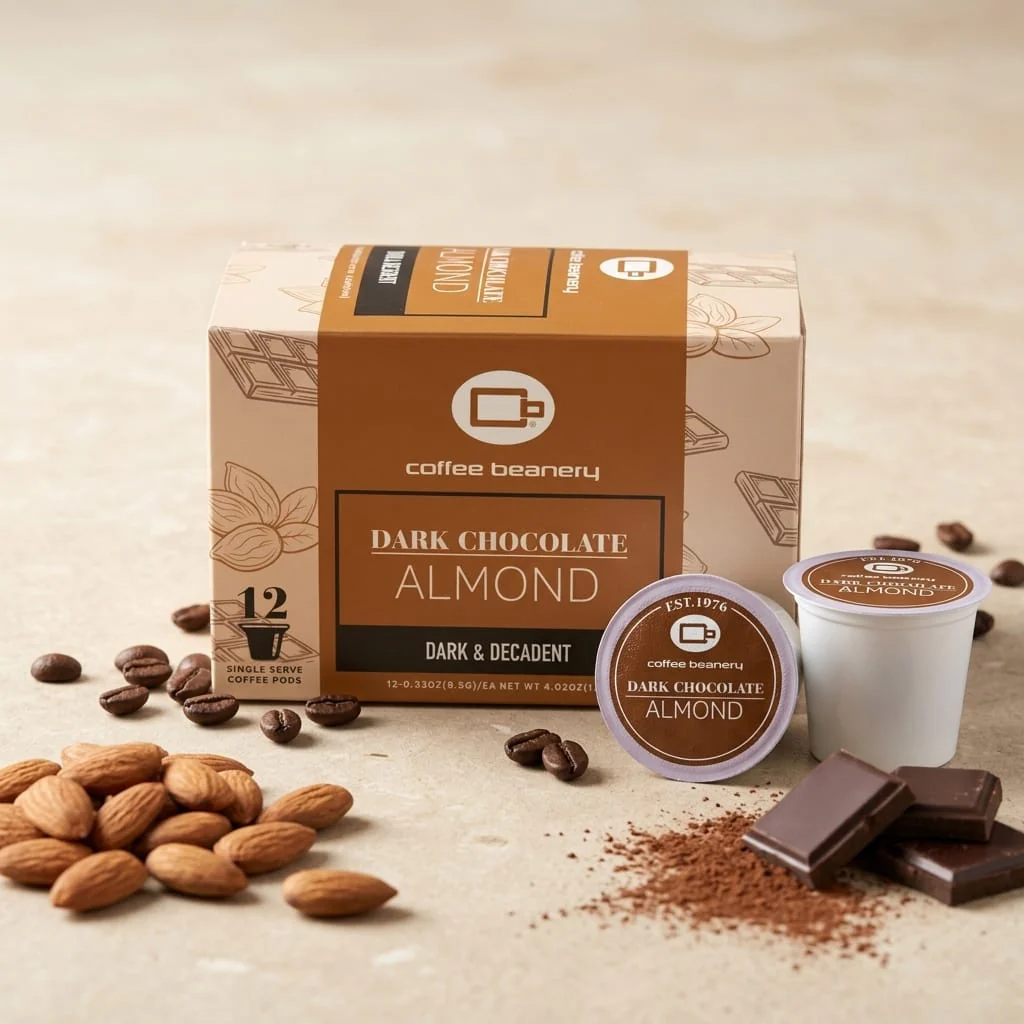 Dark Chocolate Almond Coffee Pods - Image 6