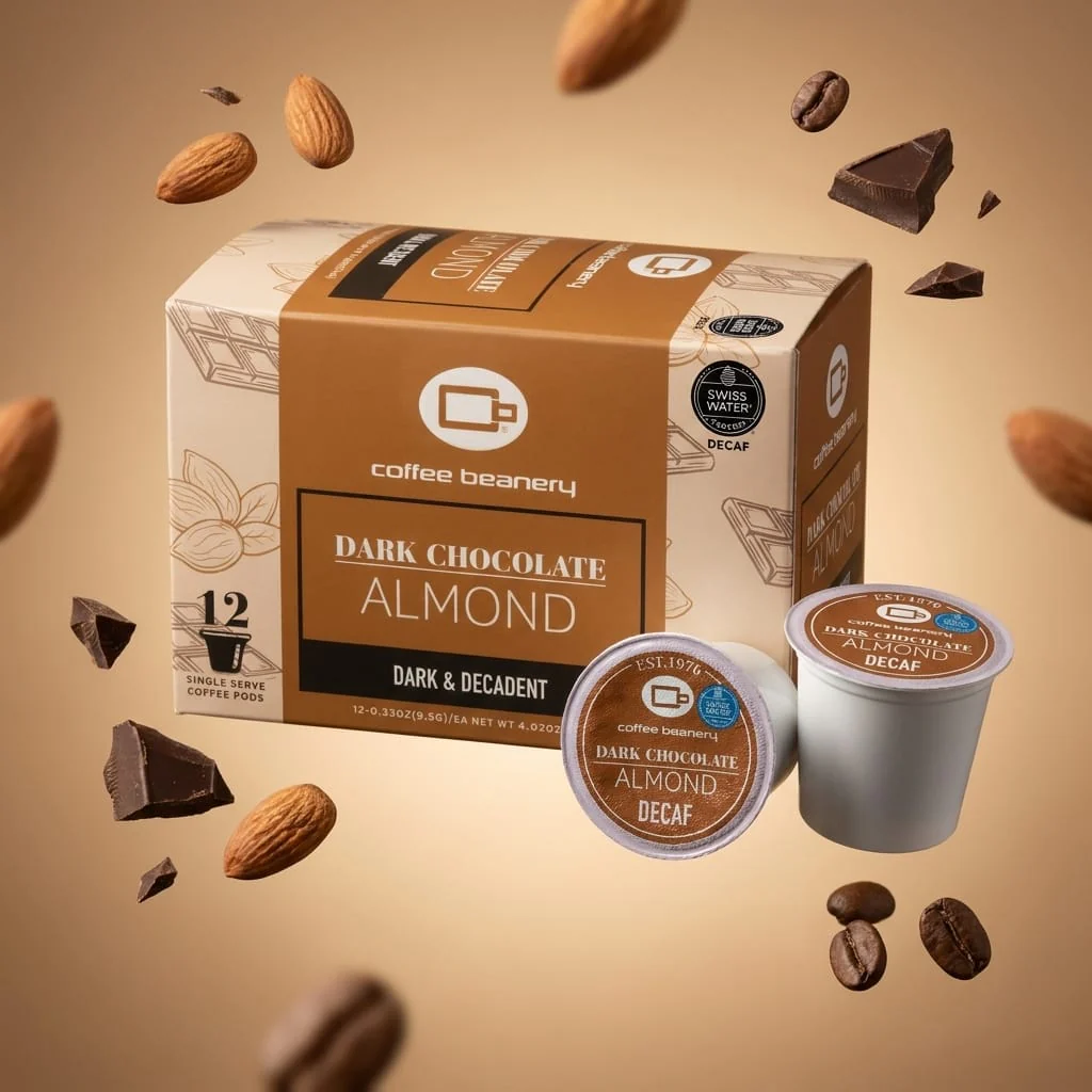 Dark Chocolate Almond Coffee Pods - Image 9