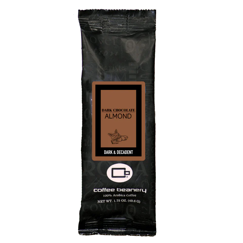 Dark Chocolate Almond Flavored Coffee | 1.75 oz Sampler