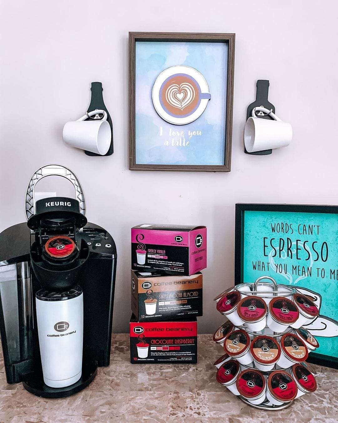 Dark Chocolate Almond Flavored Decaf Coffee Pods - Image 4