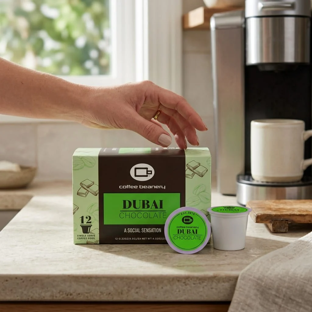 Dubai Chocolate Flavored Coffee Pods - Image 8