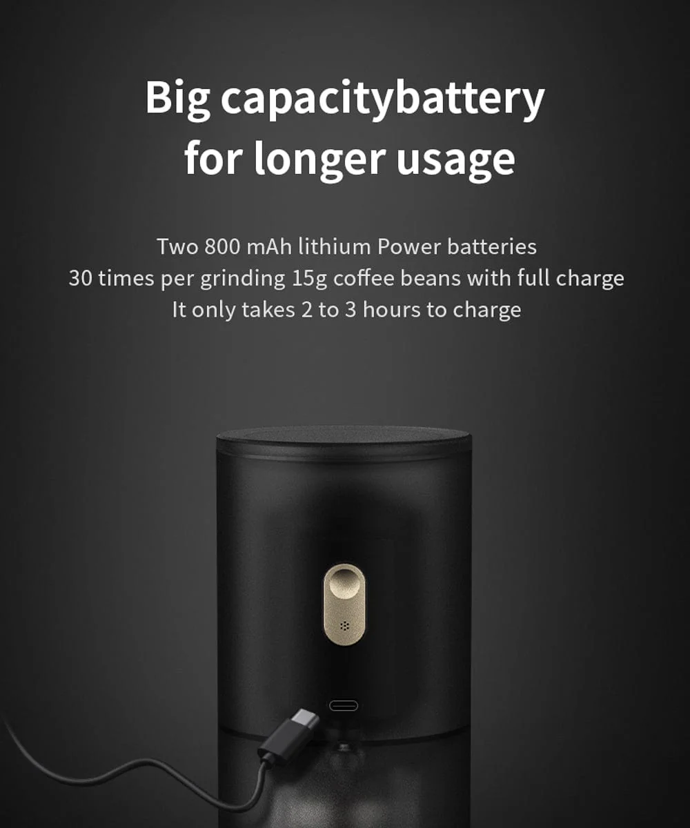 ELECTRIC GRINDER + BREWER HYBRID - TIMEMORE ADVANCE 123 GO - Image 9