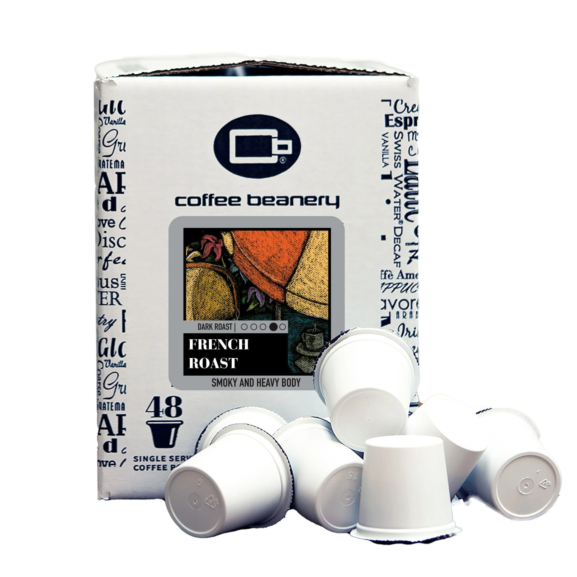French Roast Coffee Pods | Bulk