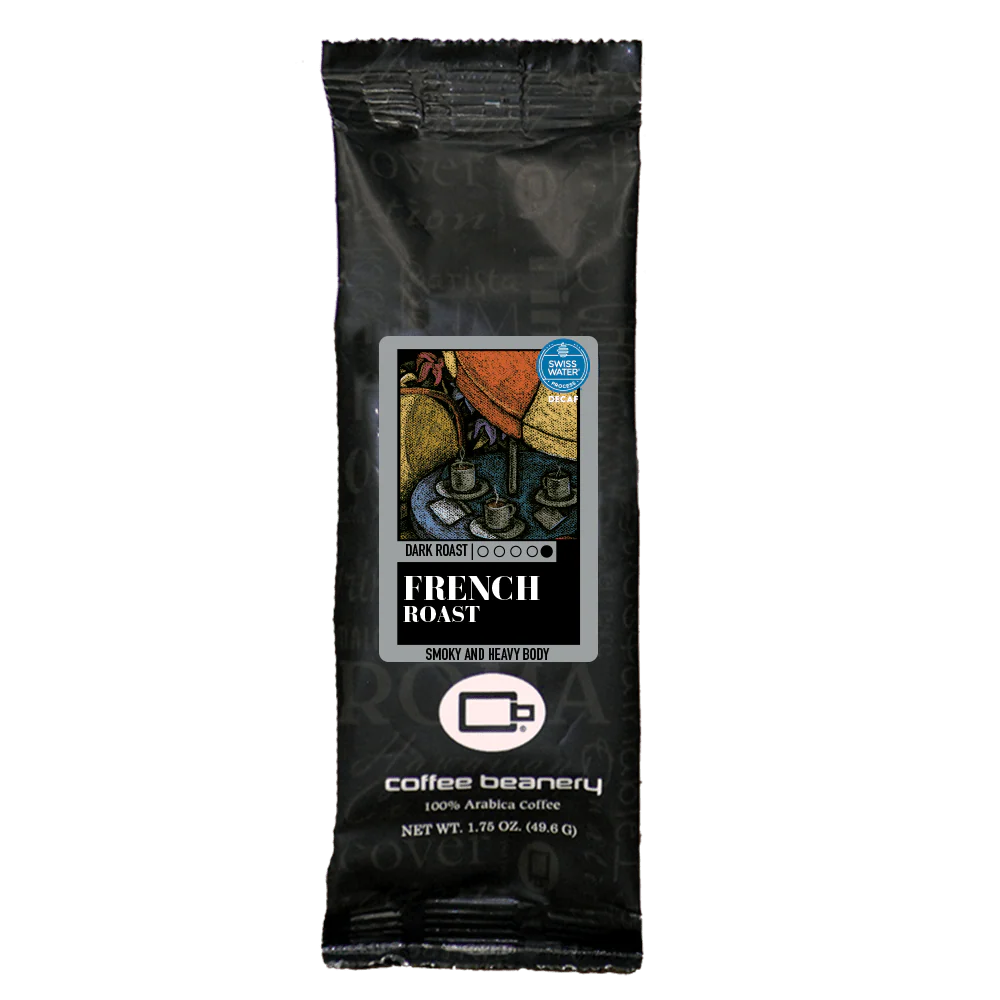 French Roast Specialty SWP Decaf Coffee | 1.75oz Sampler