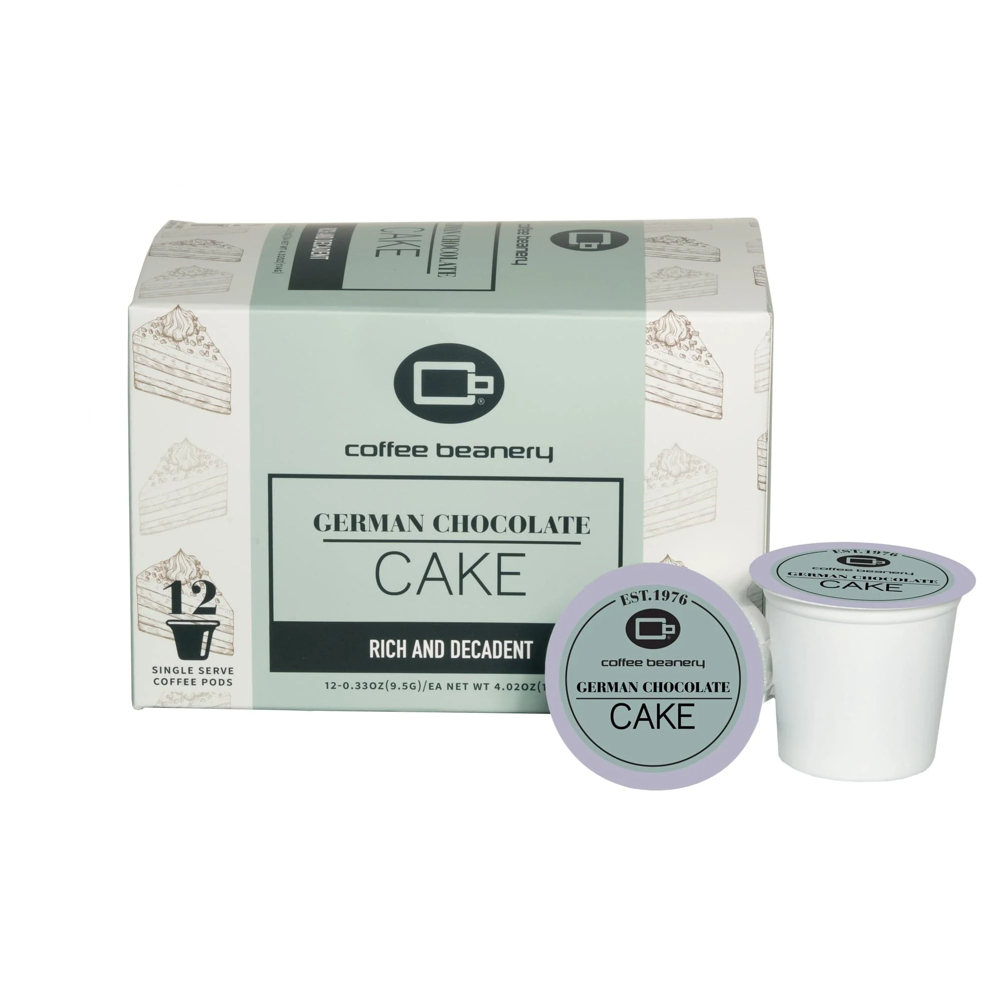 German Chocolate Cake Flavored Coffee Pods