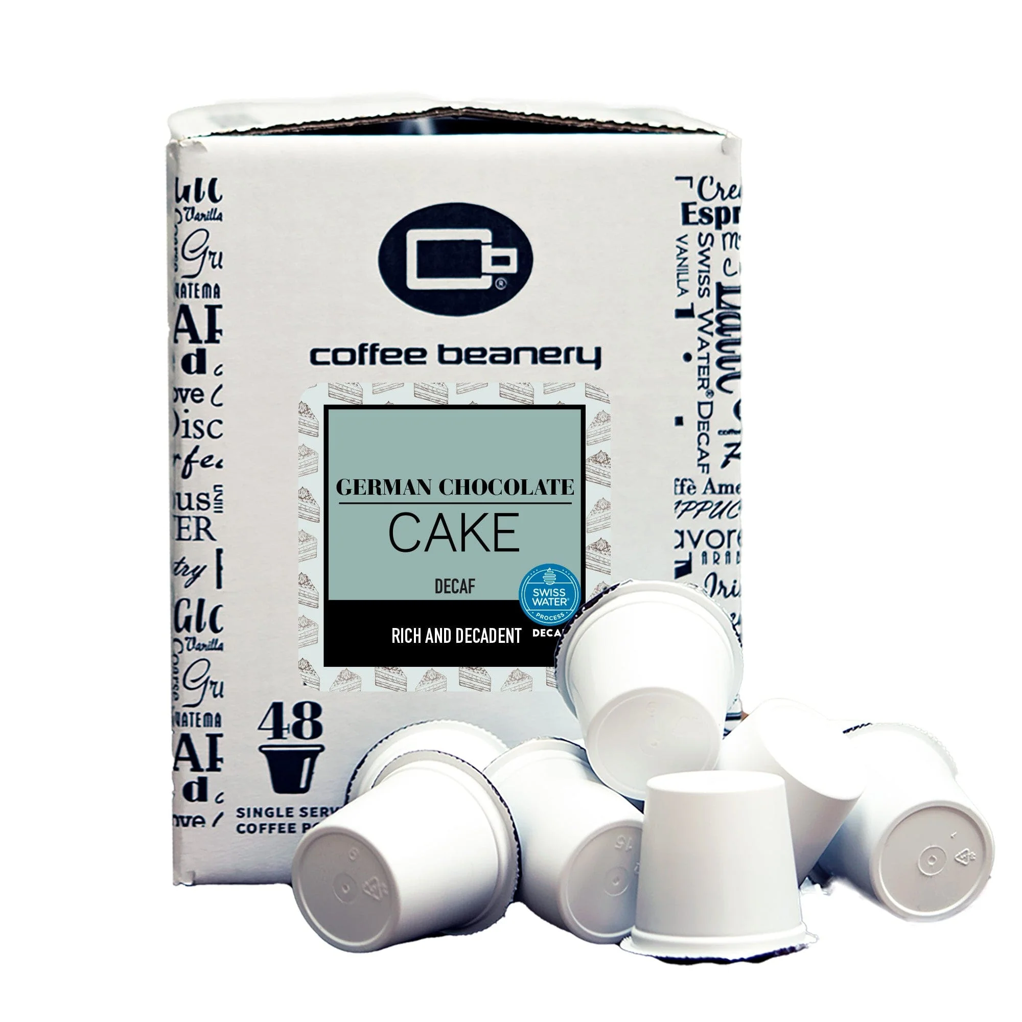 German Chocolate Cake Flavored Coffee Pods | Bulk - Image 2
