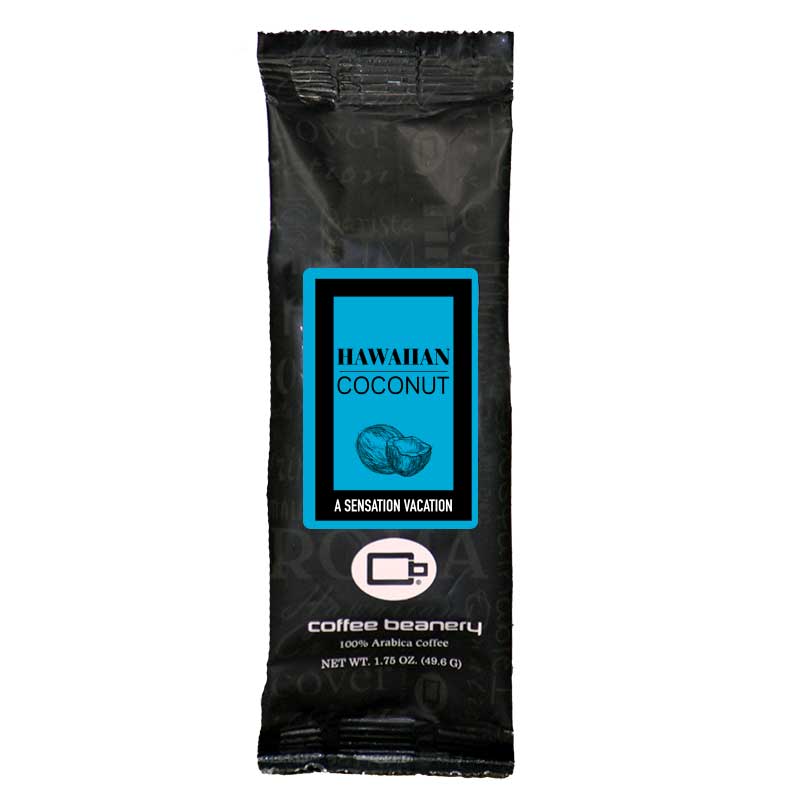 Hawaiian Coconut Flavored Coffee | 1.75 oz One Pot Sampler