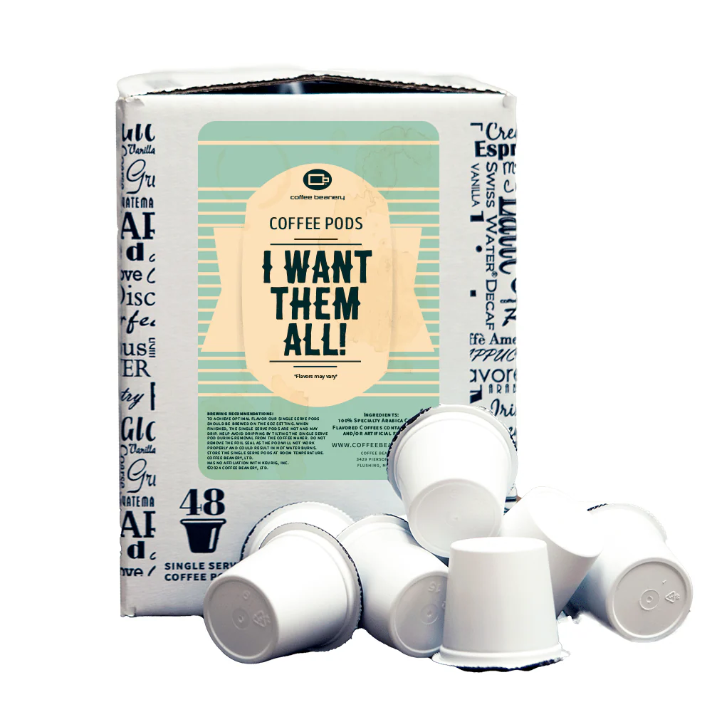 I Want Them All Coffee Pod Variety Pack | Bulk