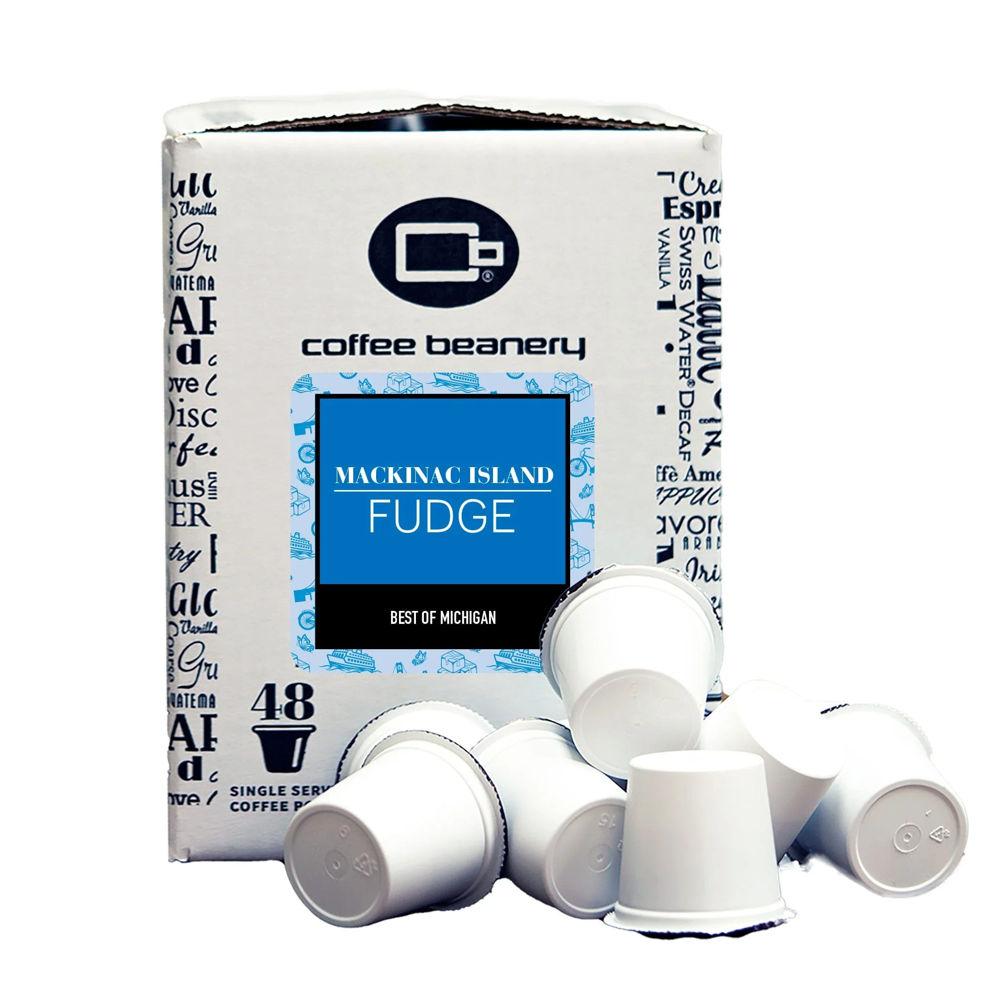 Mackinac Island Fudge Flavored Coffee Pods | Bulk