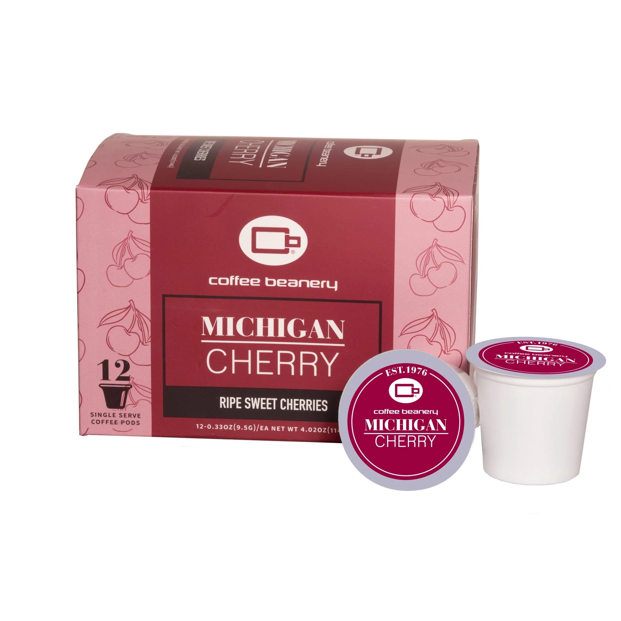 Michigan Cherry Flavored Coffee Pods