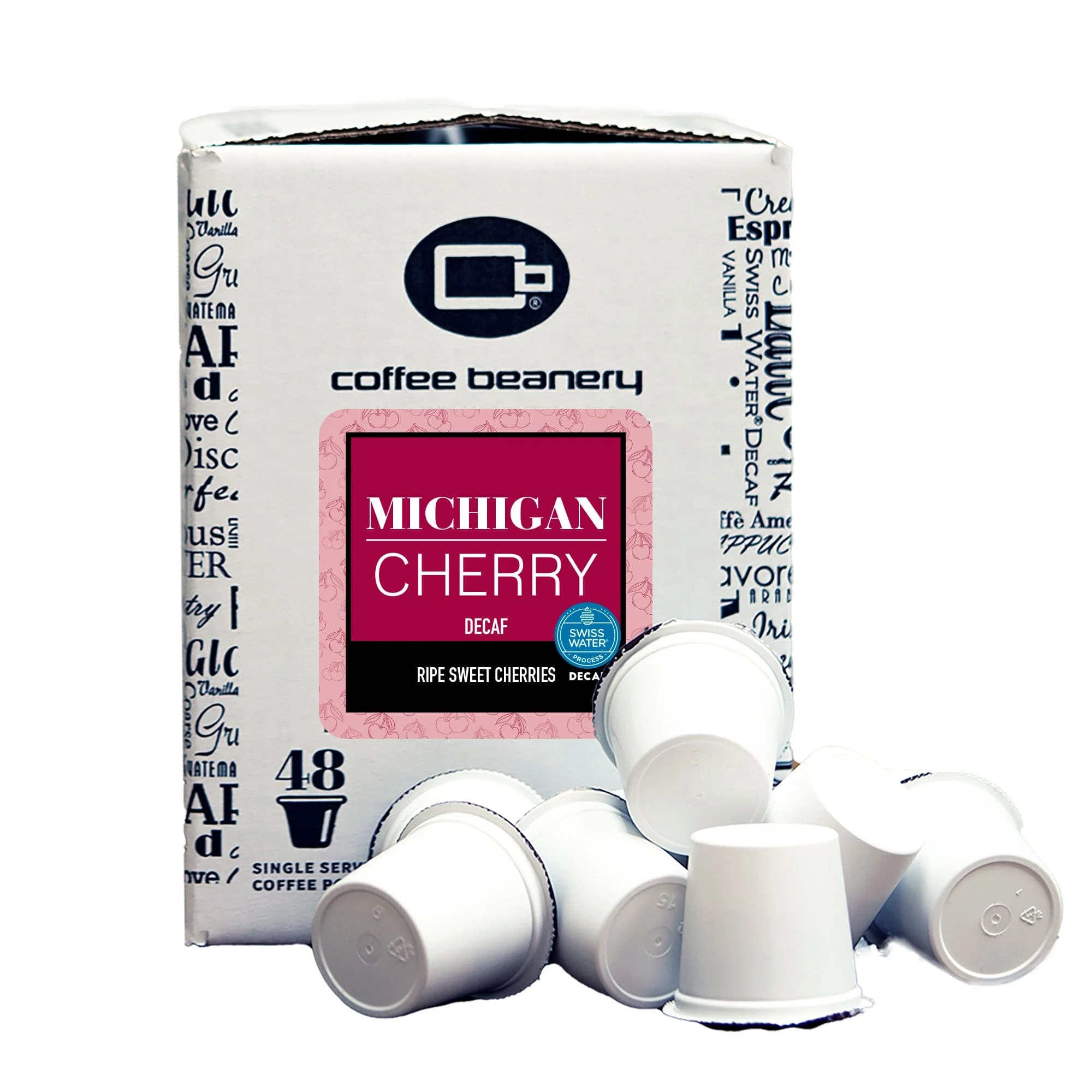 Michigan Cherry Flavored Swiss Water Process Decaf Coffee - Image 4