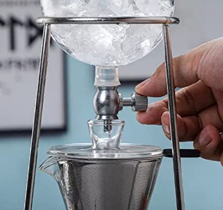 Nispira Iced Coffee Cold Brew Drip Coffee Maker Mini Tower, 400mL (BD-12) - Image 4