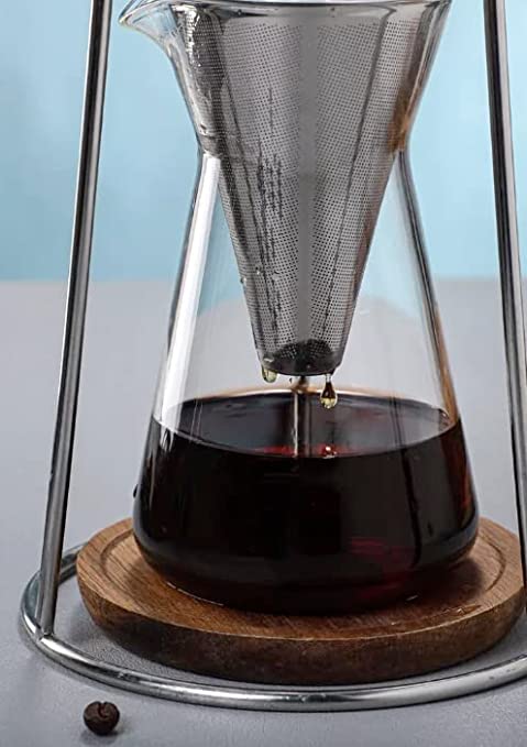 Nispira Iced Coffee Cold Brew Drip Coffee Maker Mini Tower, 400mL (BD-12) - Image 5