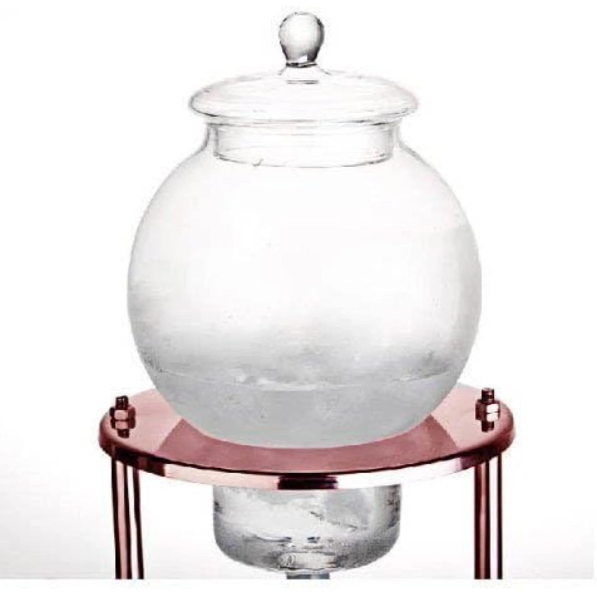 NISPIRA Luxury Ice Cold Brew Dripper Coffee Maker in Stainless Steel and Borosilicate Glass, 1000 ml (BD-6) - Image 3