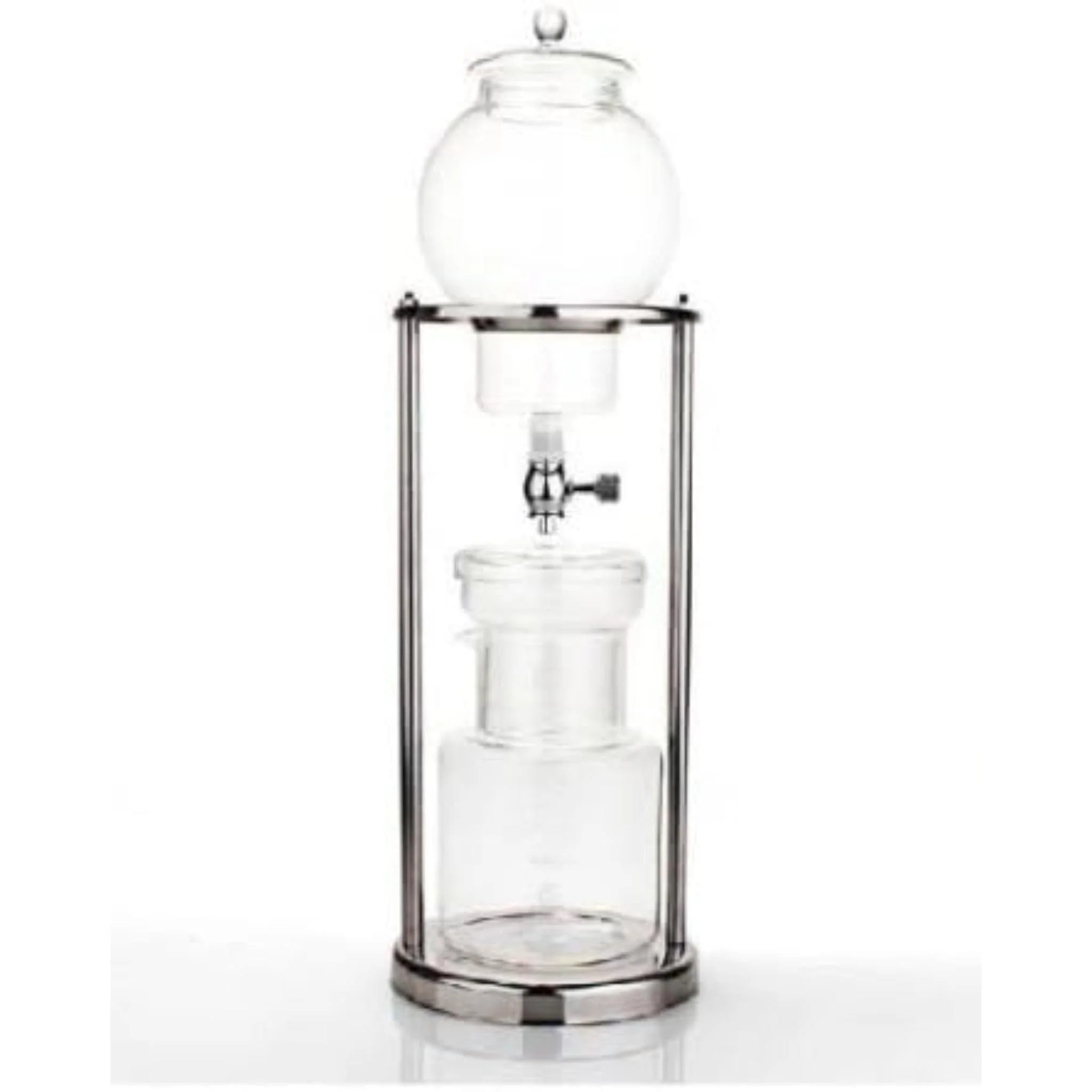 NISPIRA Luxury Ice Cold Brew Dripper Coffee Maker in Stainless Steel and Borosilicate Glass, 1000 ml (BD-6) - Image 5