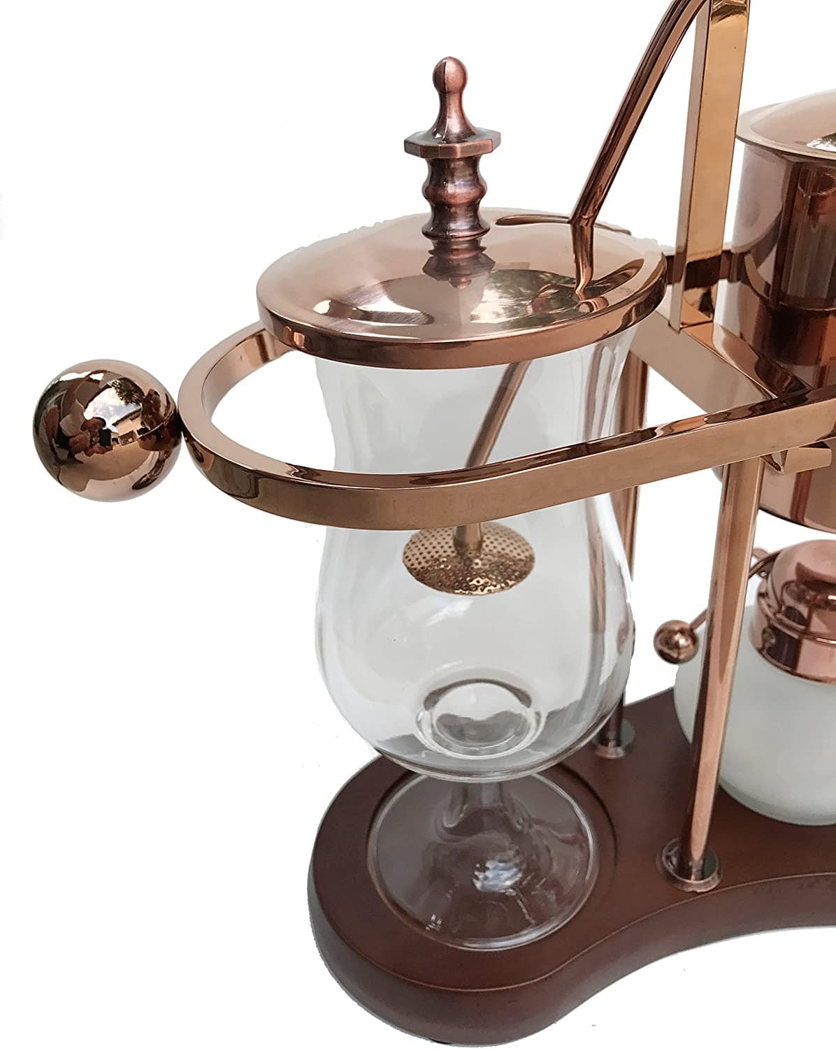 Nispira Vintage Belgium Royal Balance Syphon Siphon Coffee Maker, Copper - Image 3