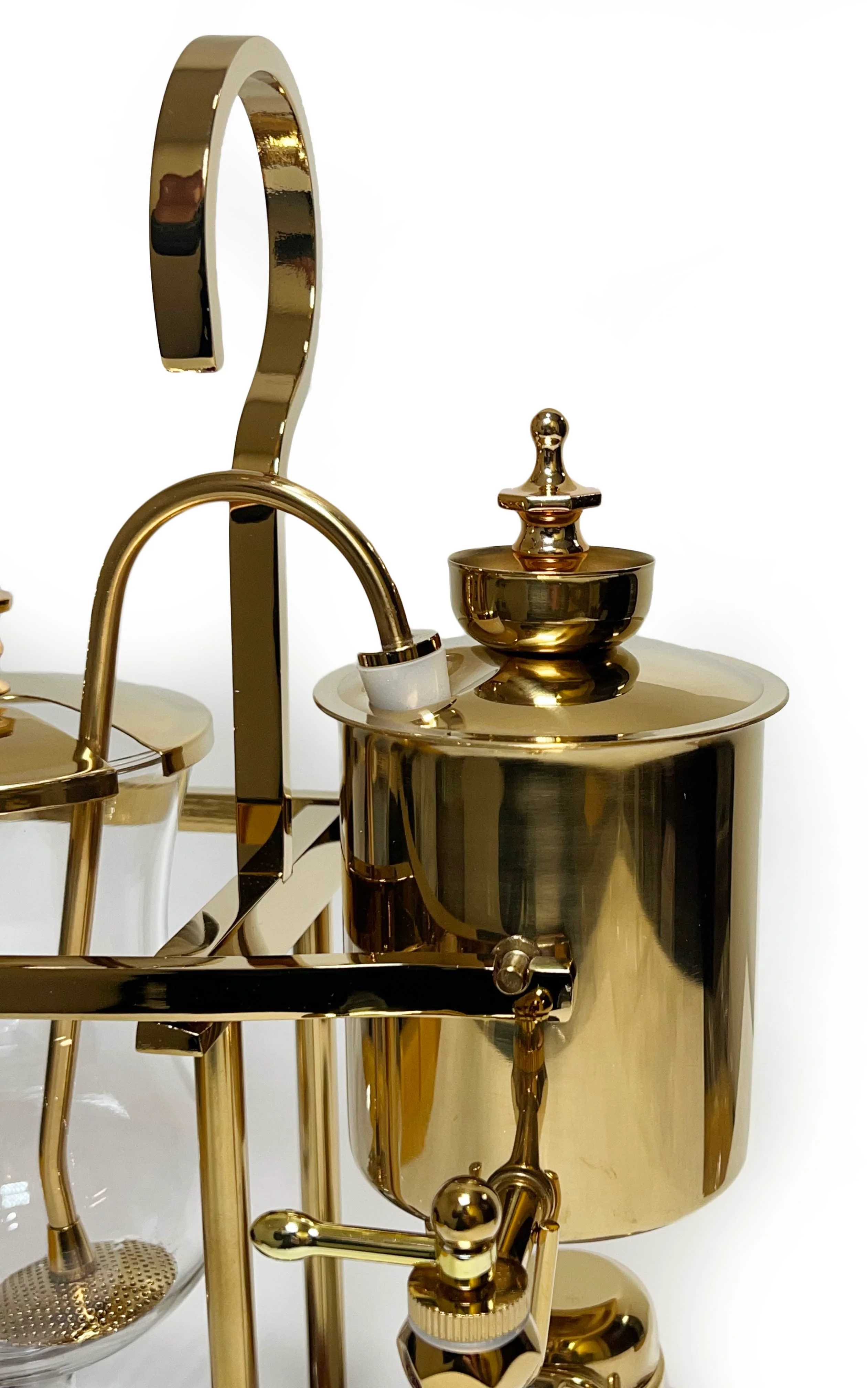 Nispira Vintage Belgium Royal Balance Syphon Siphon Coffee Maker, Gold - Image 4