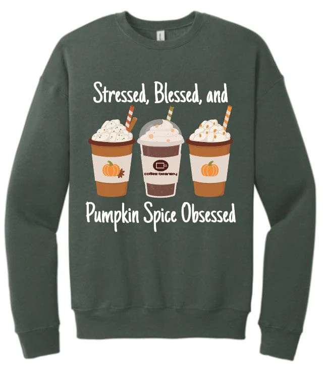 Stressed, Blessed & Pumpkin Obsessed Shirts - Image 7