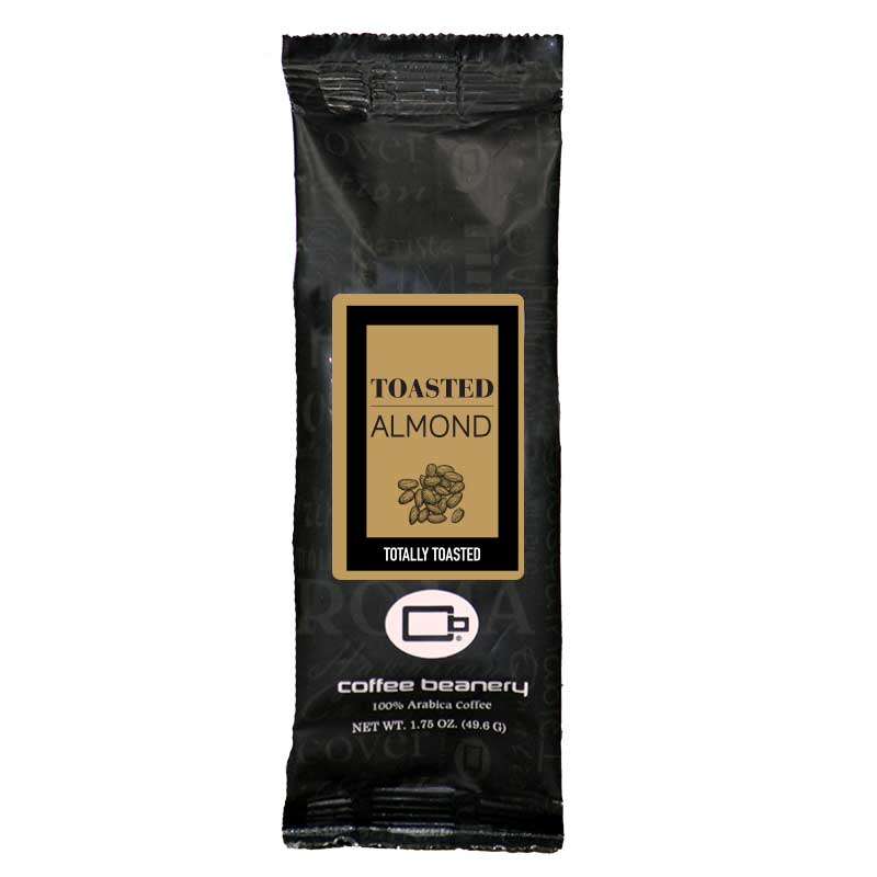 Toasted Almond Flavored Coffee | 1.75 oz One Pot Sampler