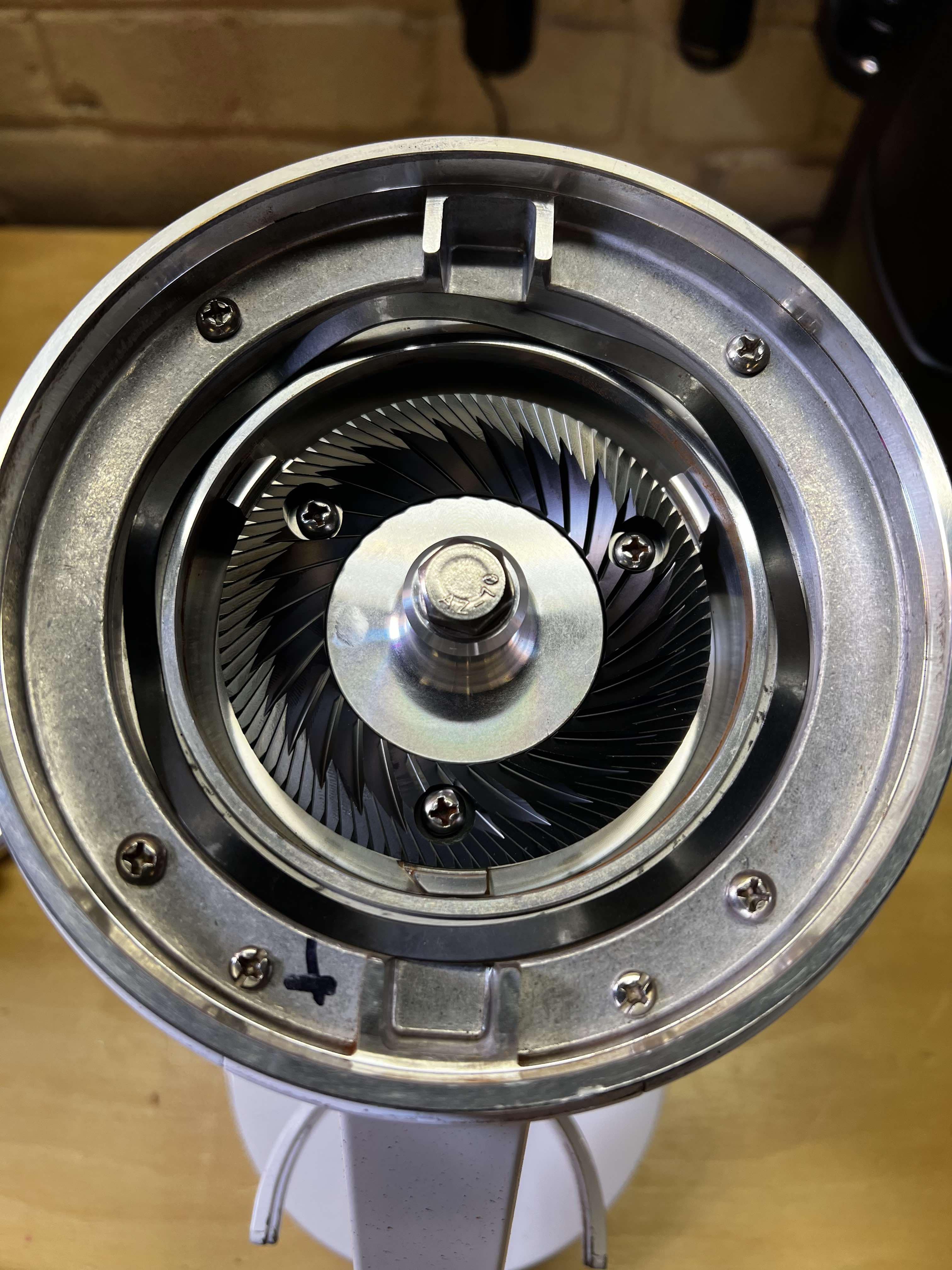 Turin DF83 DLC Coated Brew Burr Set Upgrade - Image 6