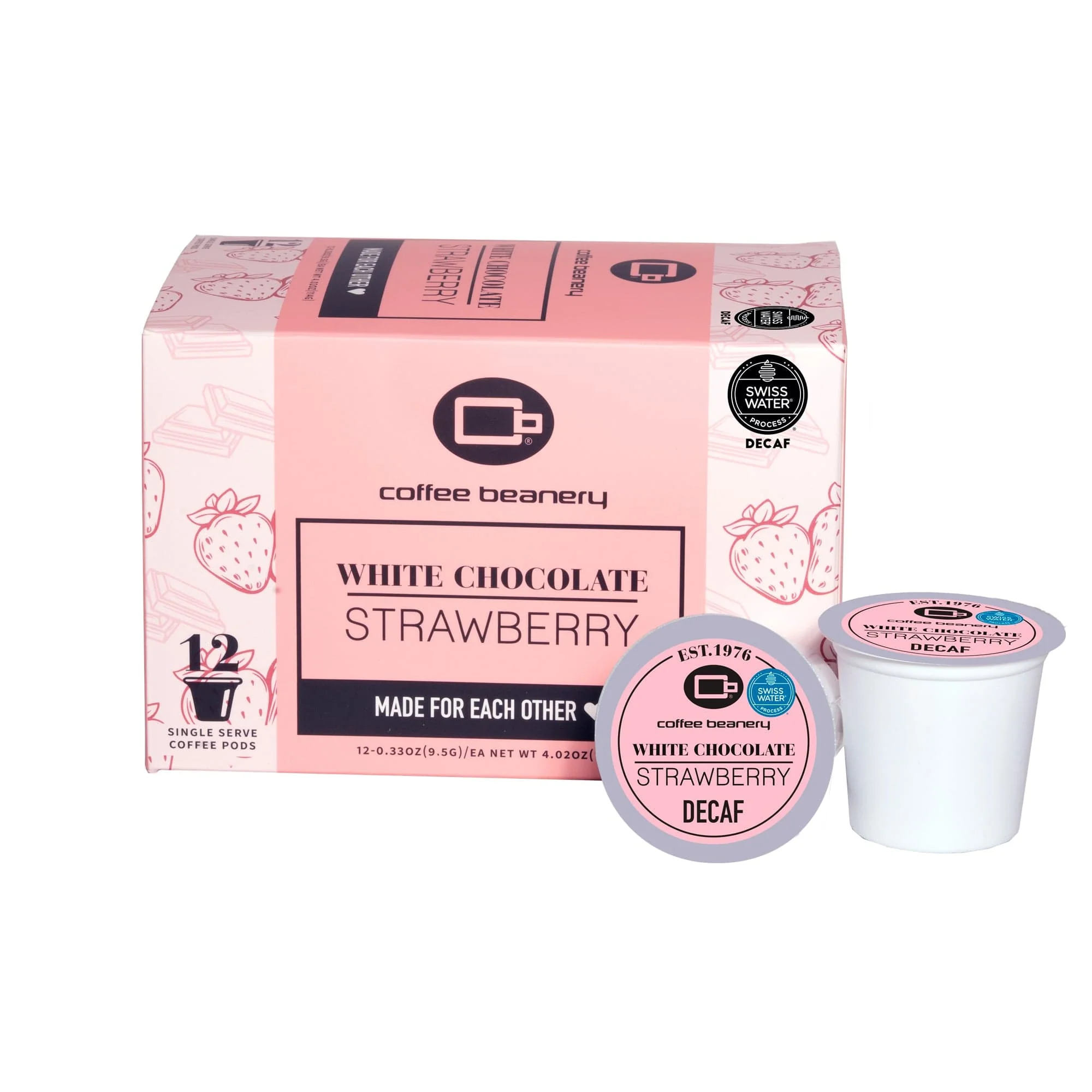 White Chocolate Strawberry Flavored Coffee Pods - Image 3